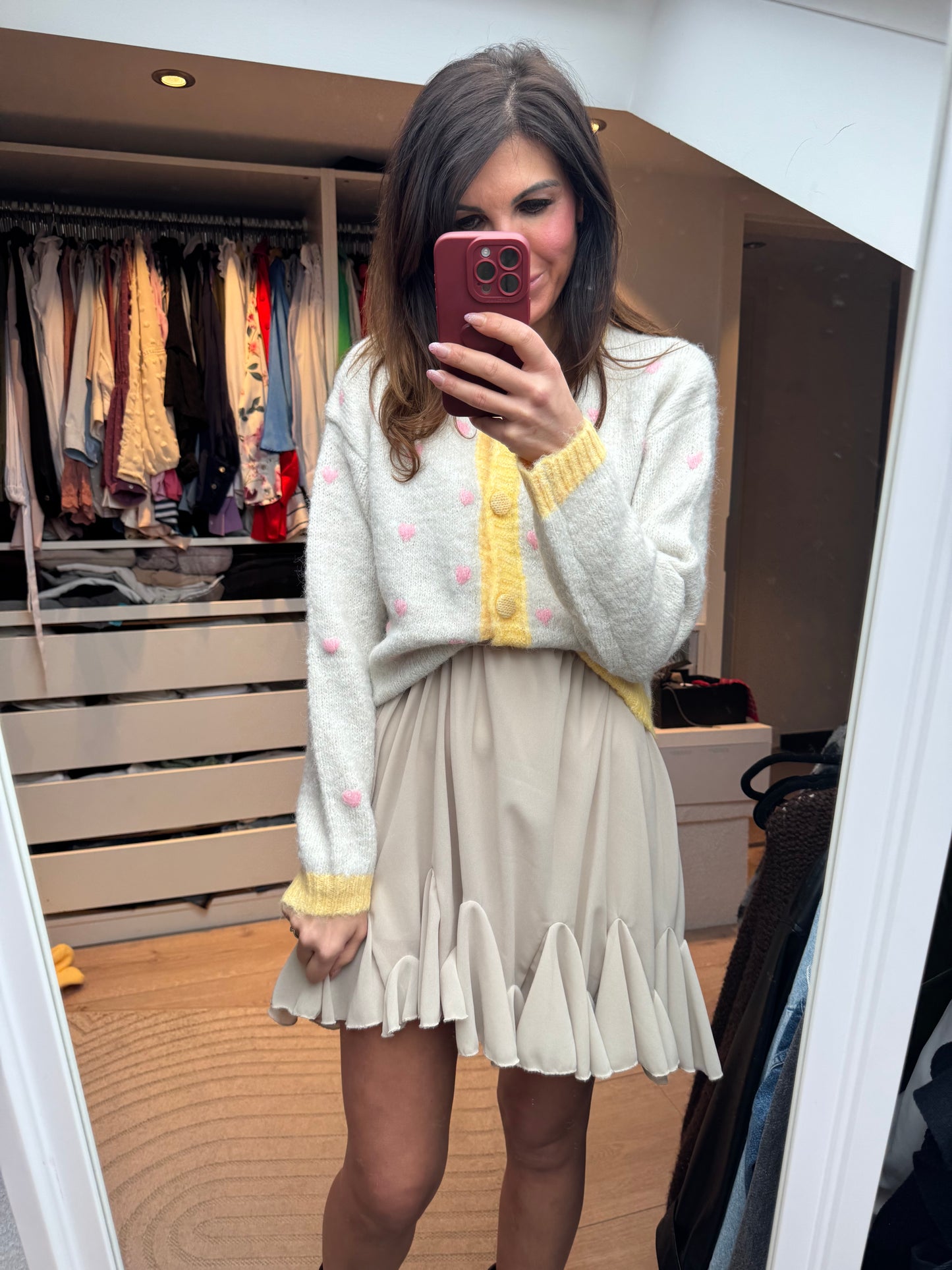 Süsser Rock beige "ANNABELLA"