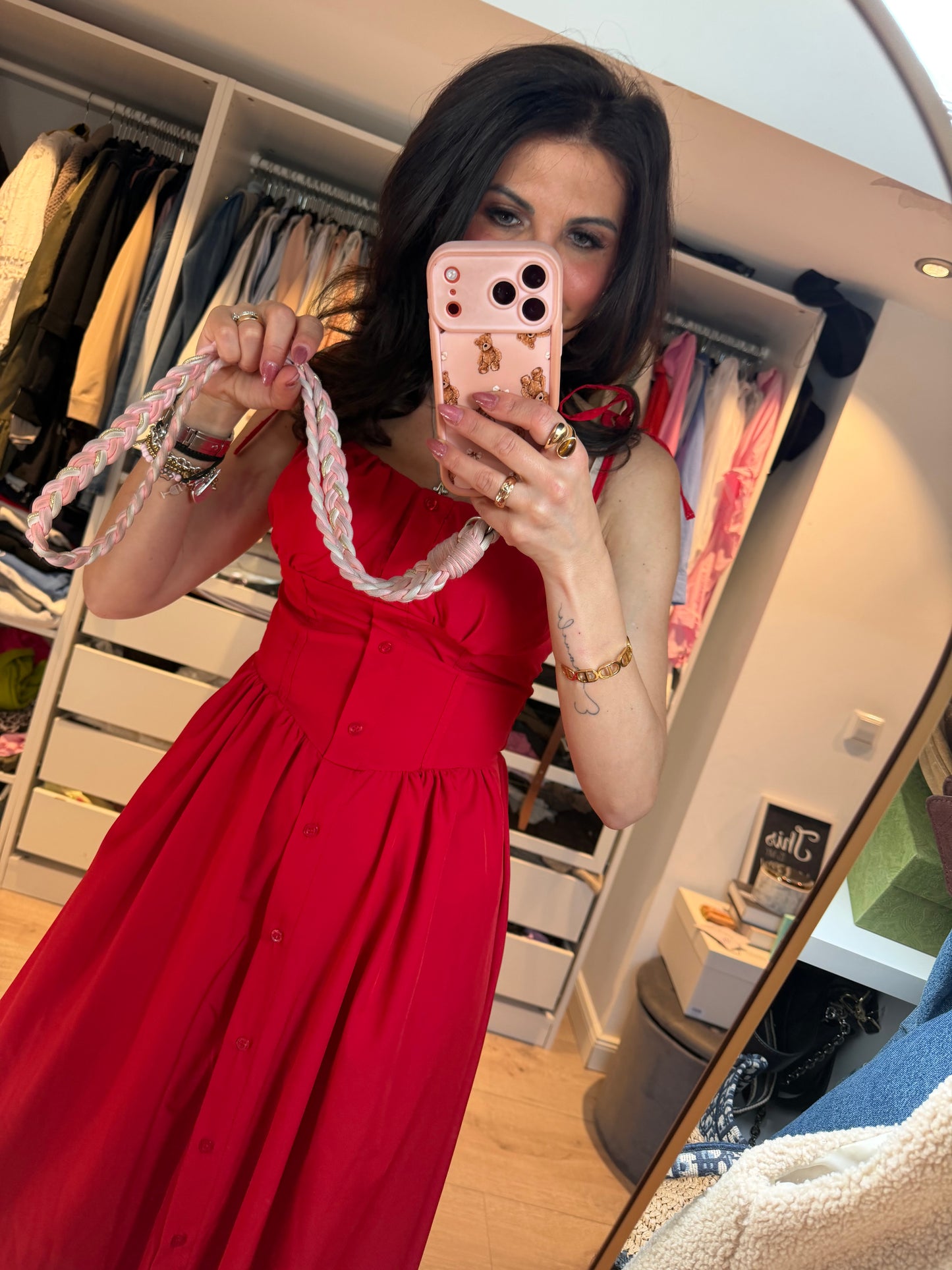 Kleid "Amalfi Rosso"