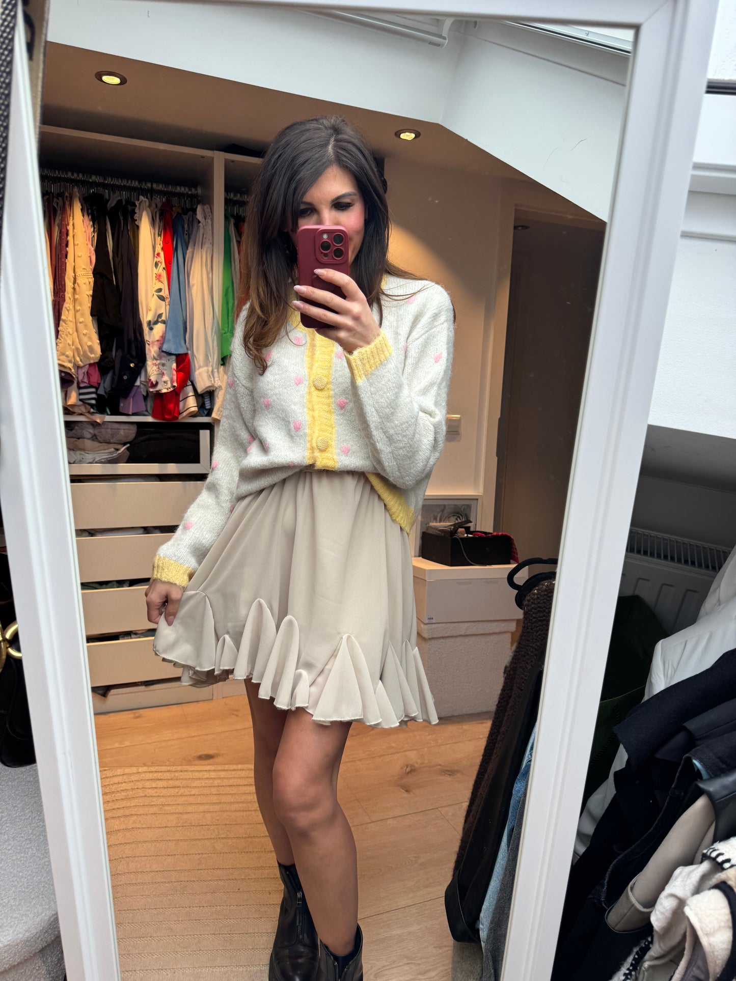 Süsser Rock beige "ANNABELLA"