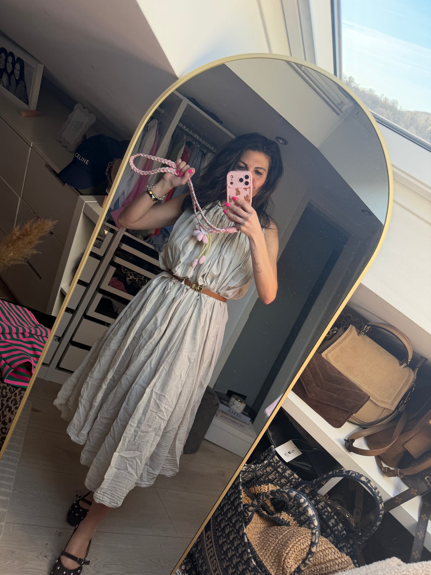Kleid "Soft Sand Flow Dress"