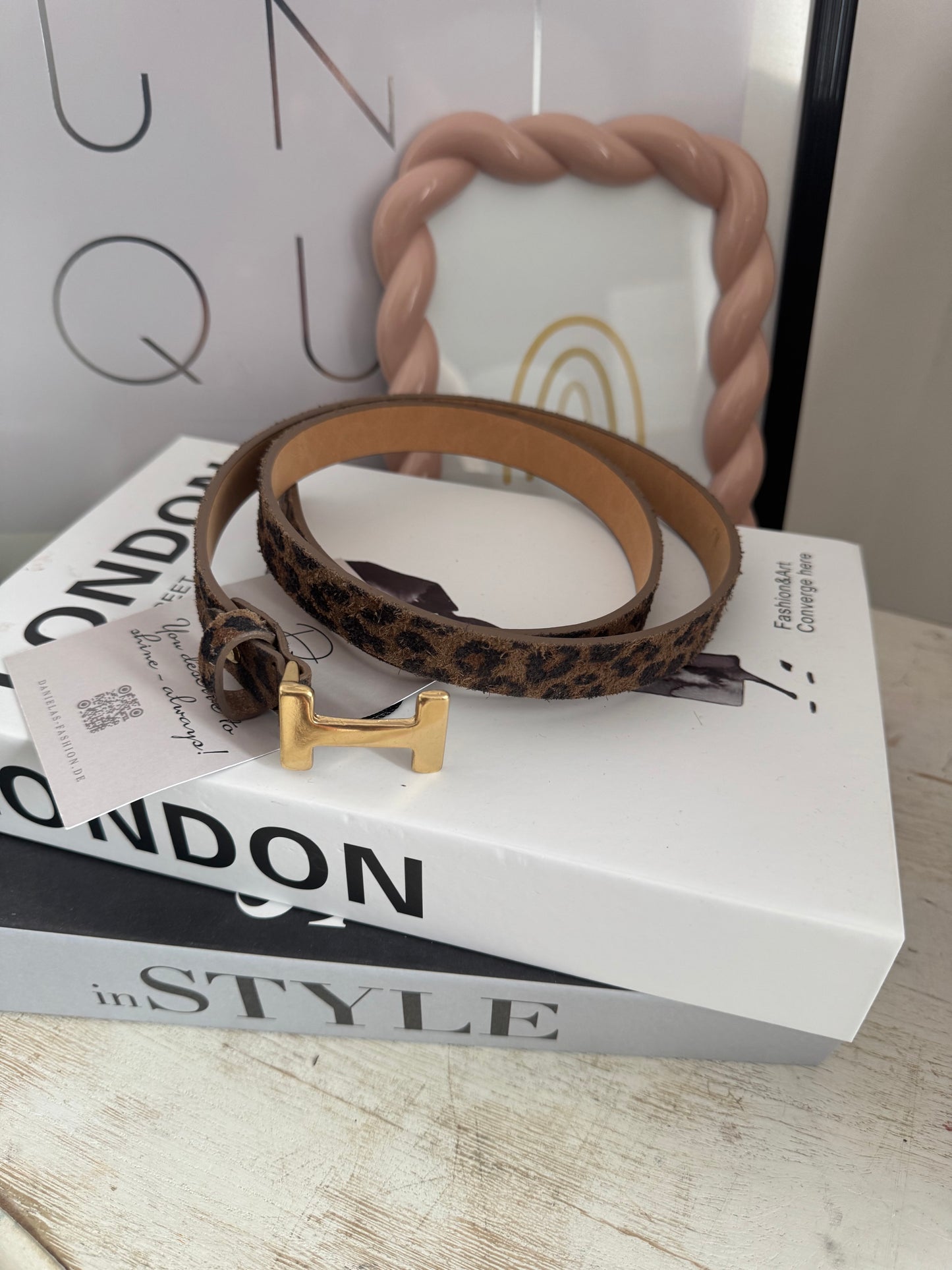 Gürtel "Leopard Luxe"