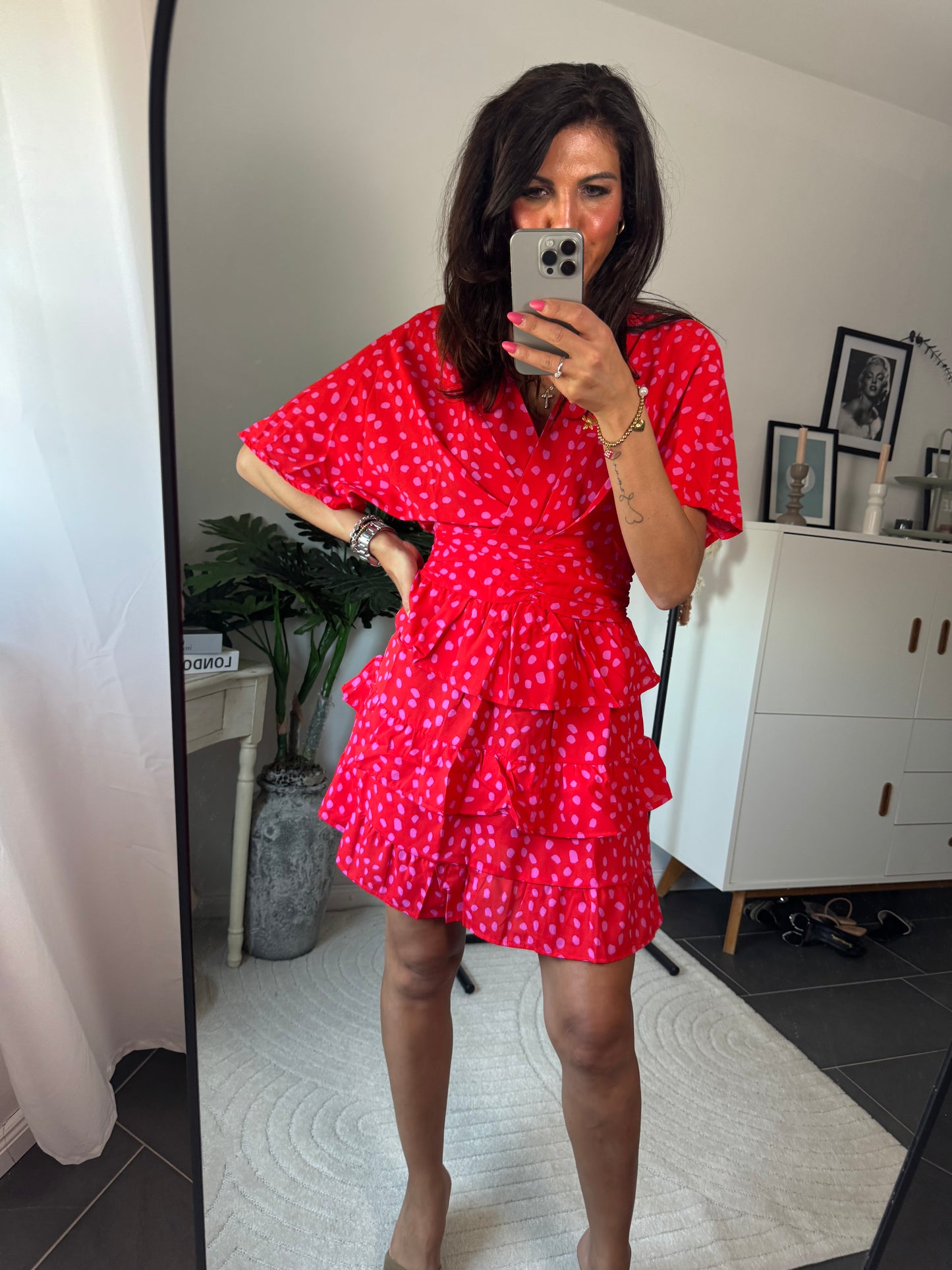 Kleid "Dolce Vita Rosso"