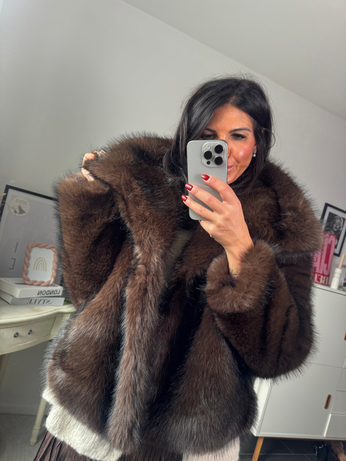 Jacke "Brown Luxury"