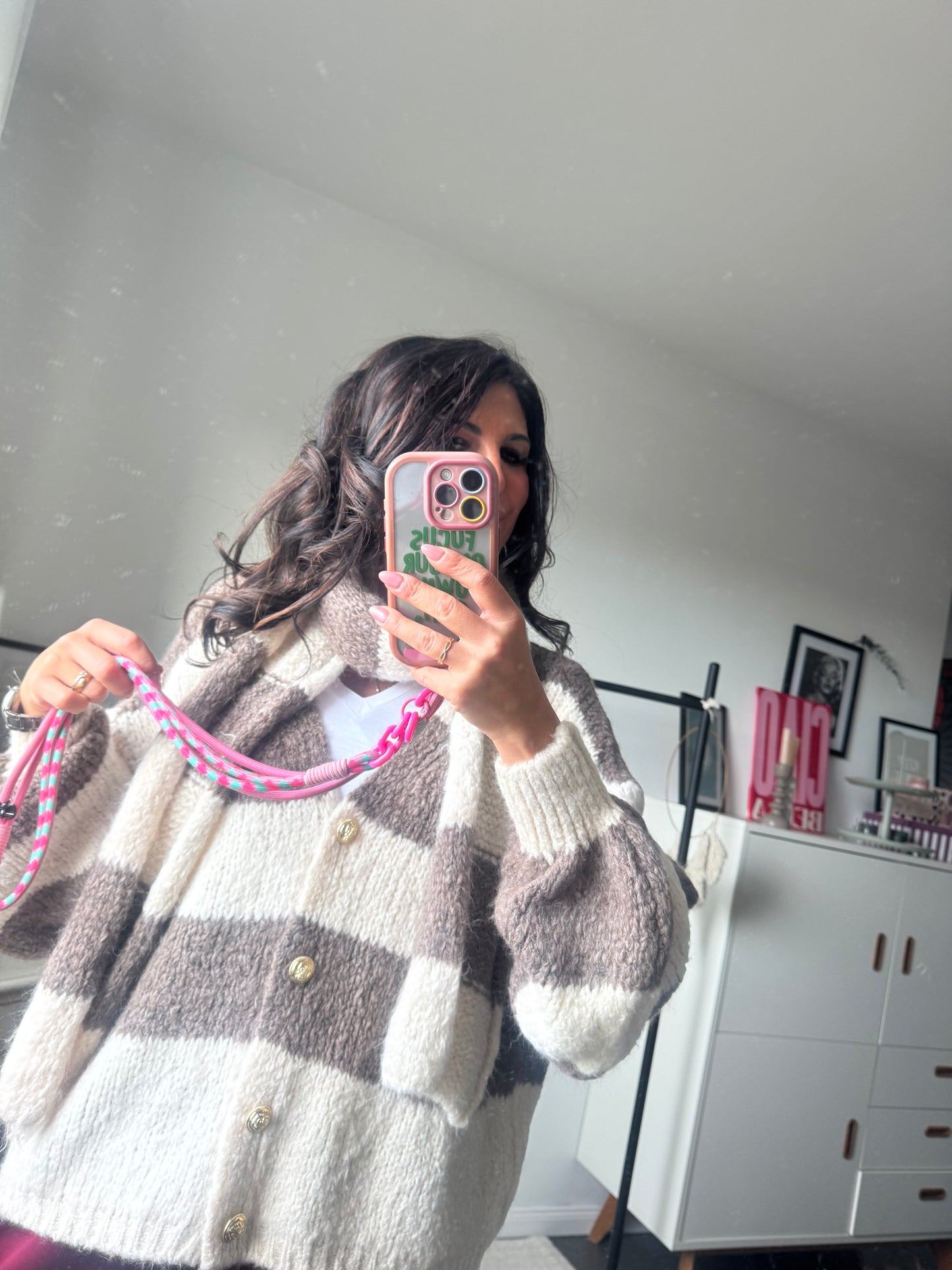 Cardigan "Latte e Biscotto"