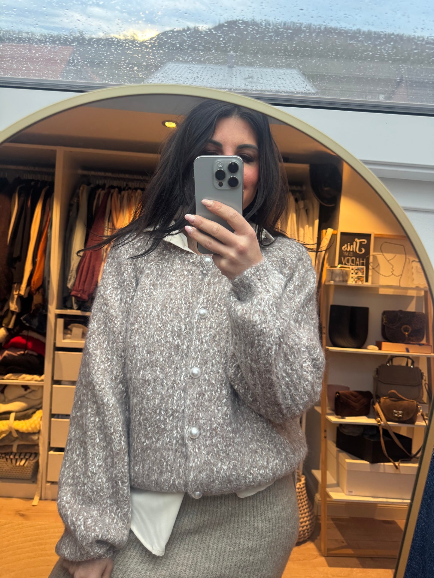 Cardigan "Dolce Perla"