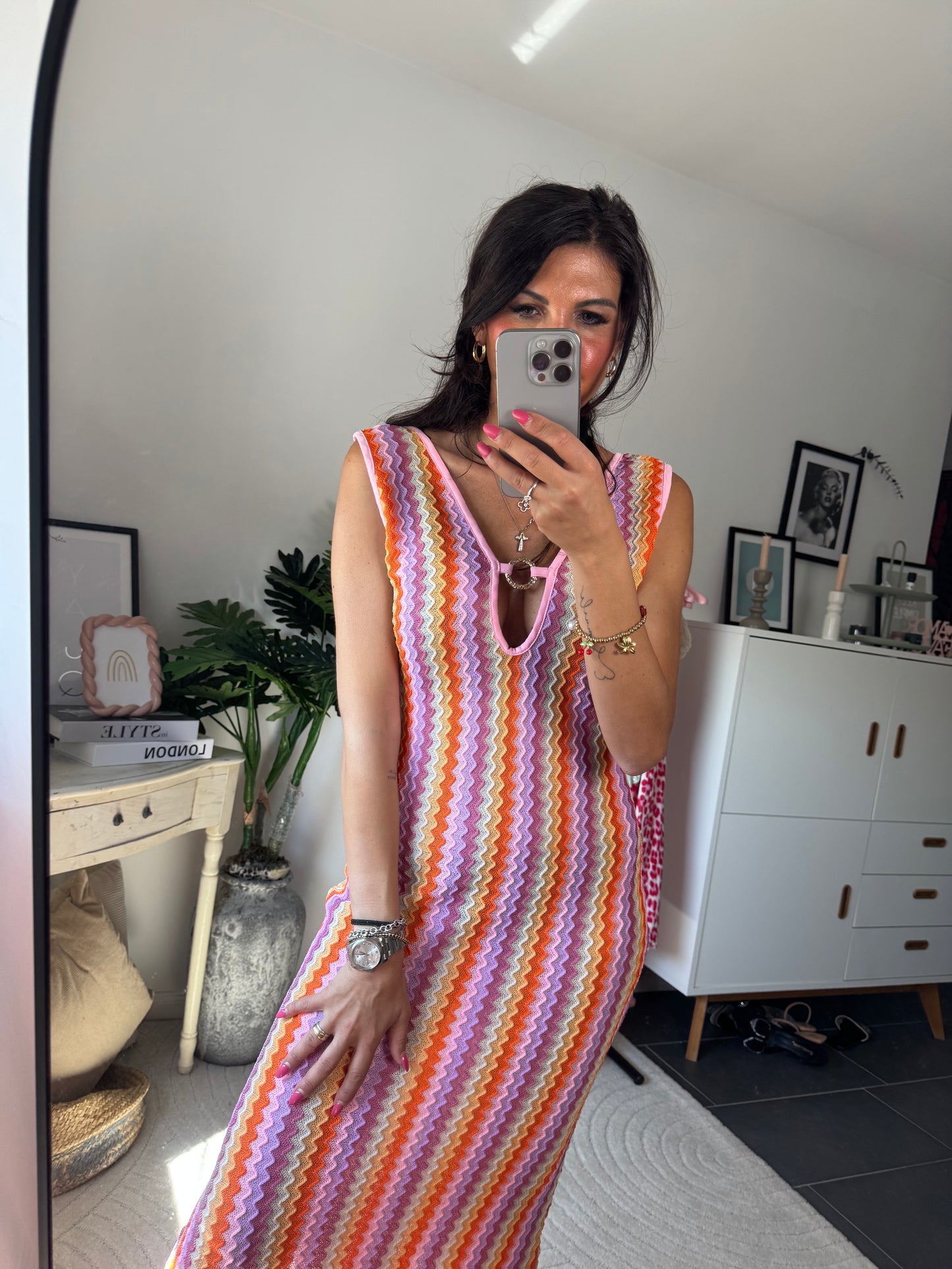 Kleid Häckeloptik "Riccione"