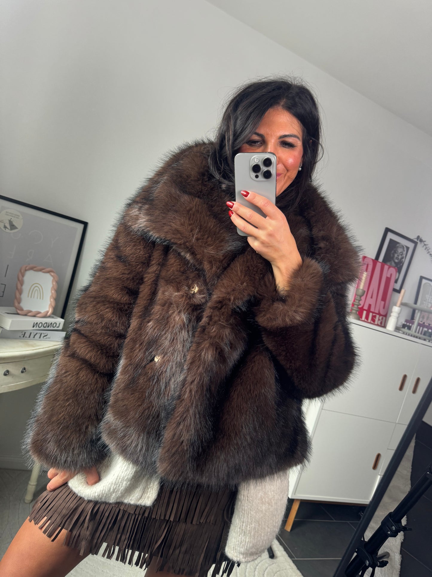 Jacke "Brown Luxury"