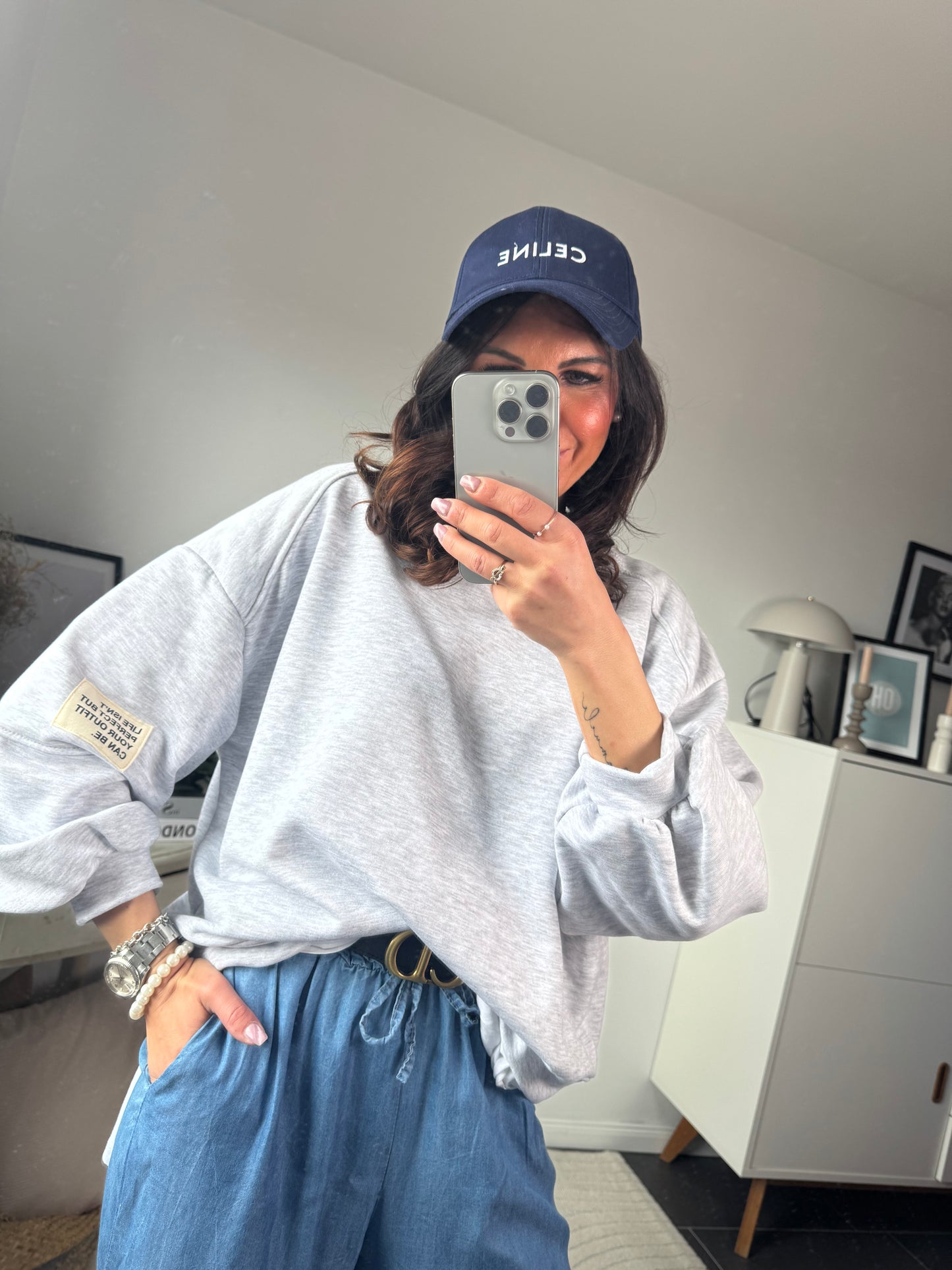 Sweater "LUCE GRIGIA"