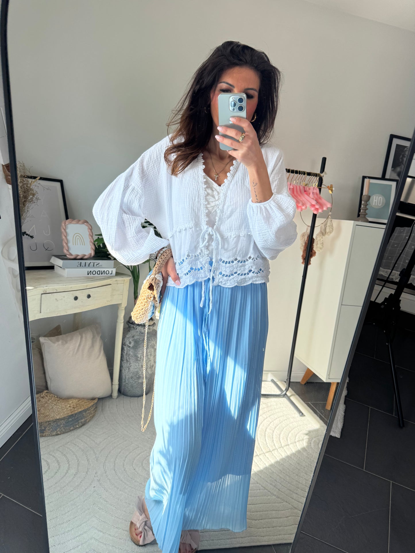 Bluse "CIELO & COTTONE"