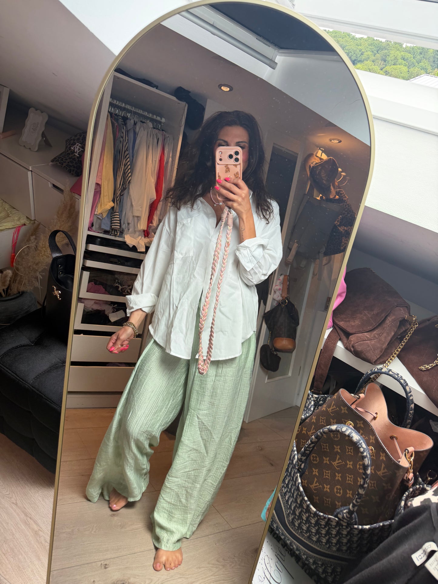 Bluse weiß"Giulia"
