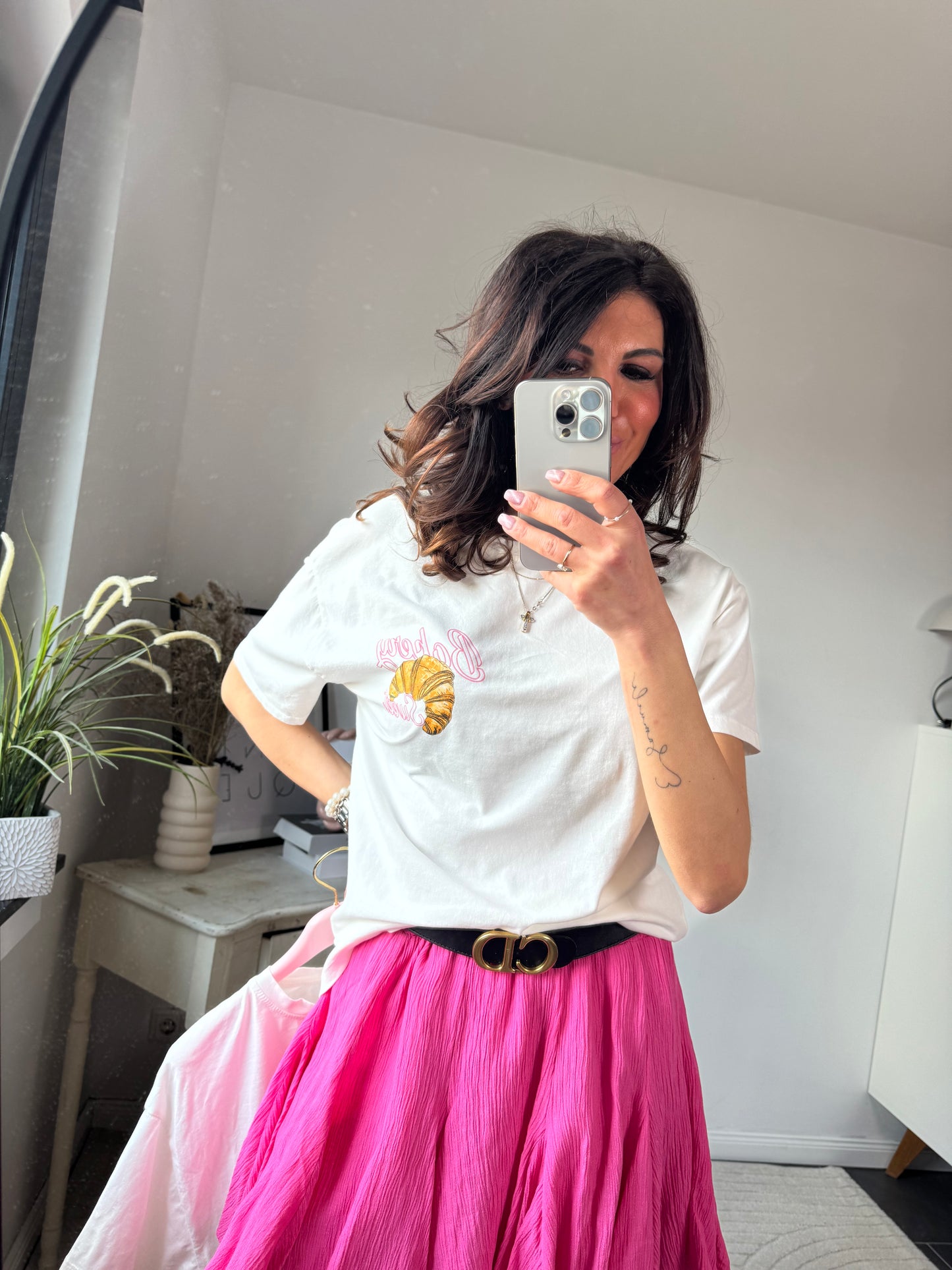 T-Shirt "CROISSANT CLUB"