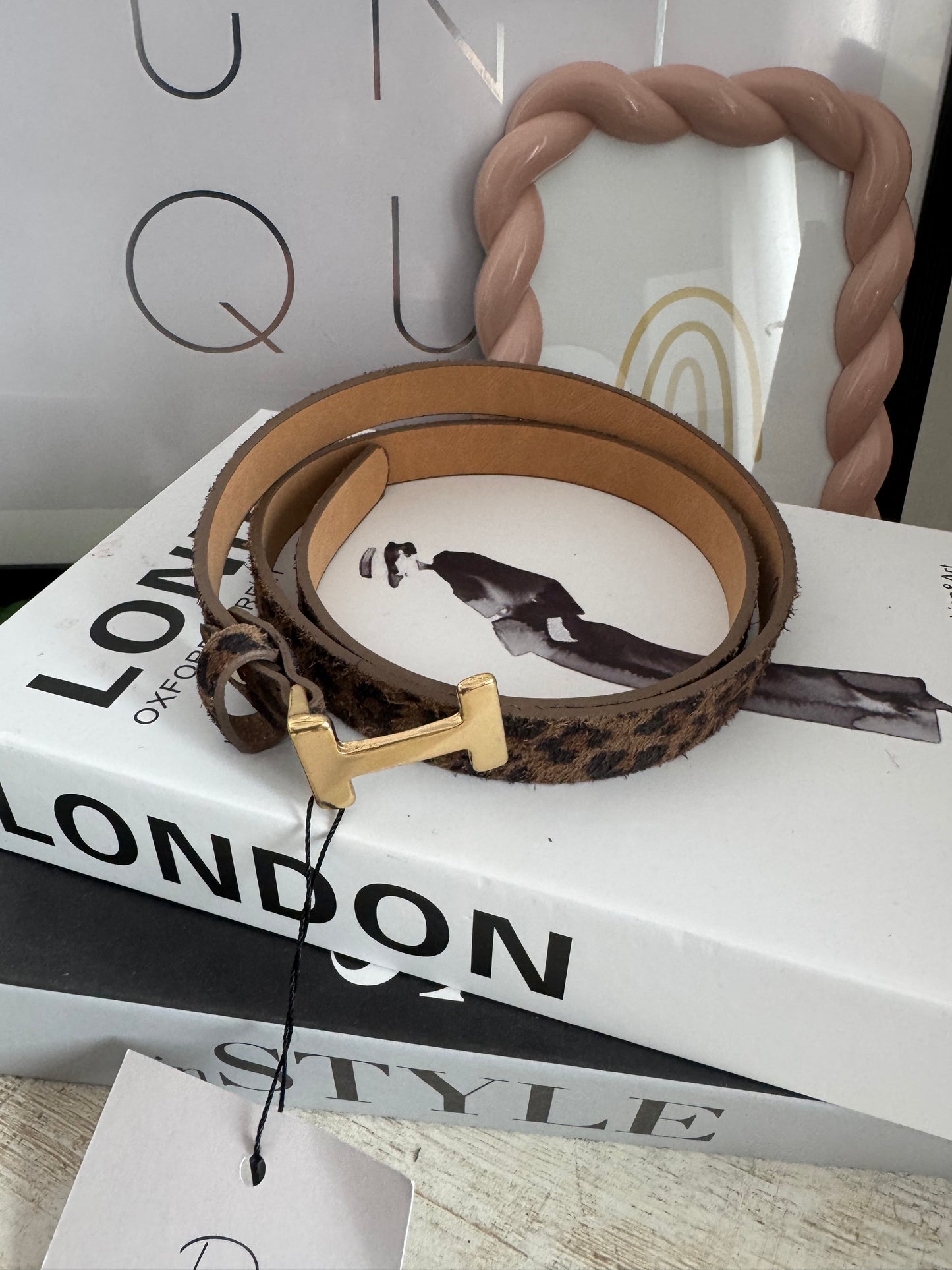 Gürtel "Leopard Luxe"
