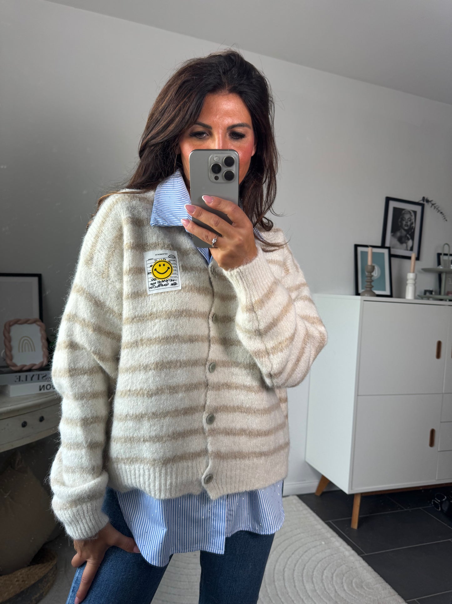 Cardigan beige "Venezia"