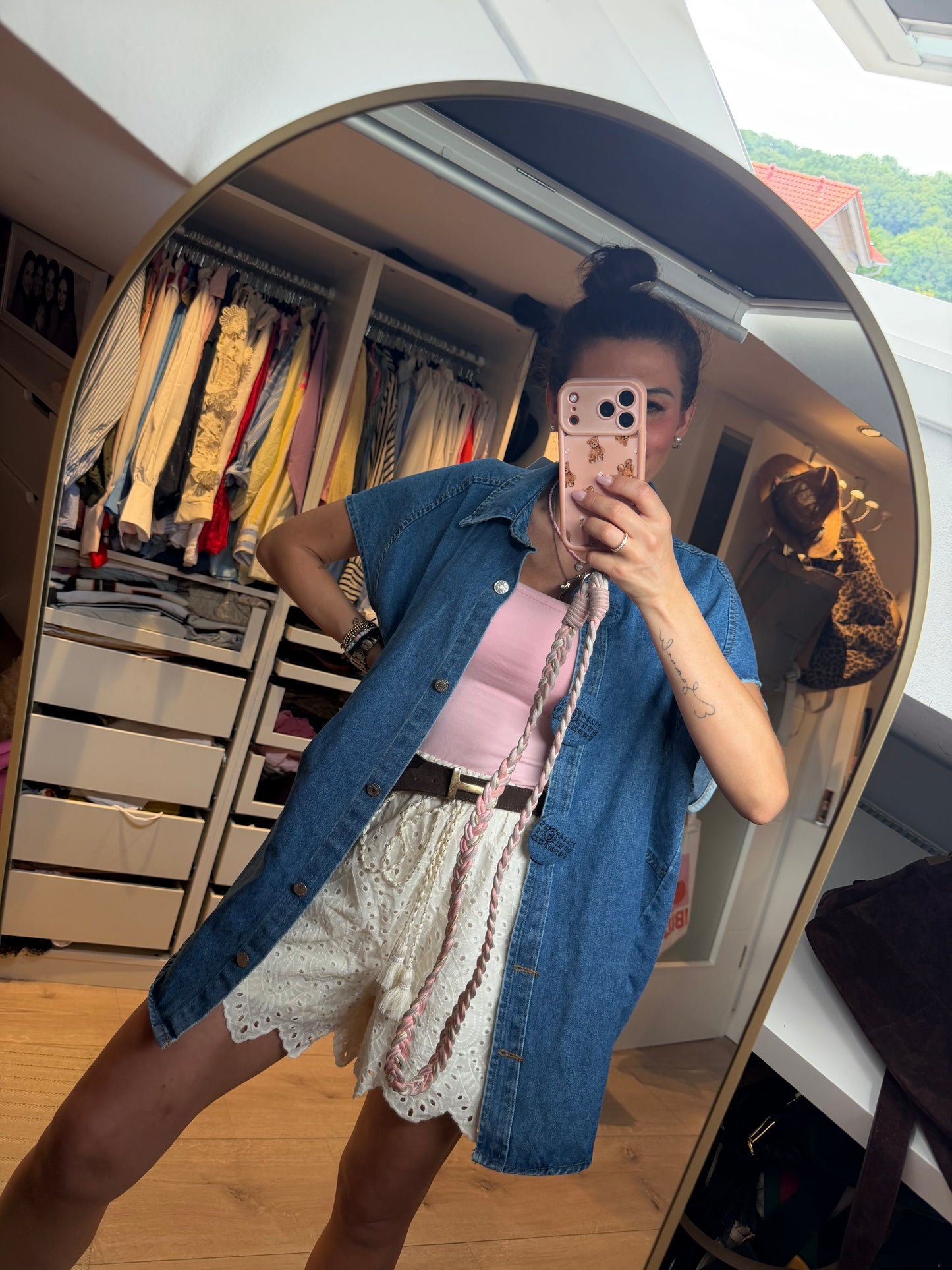 Weste Blau "Denim Breeze"