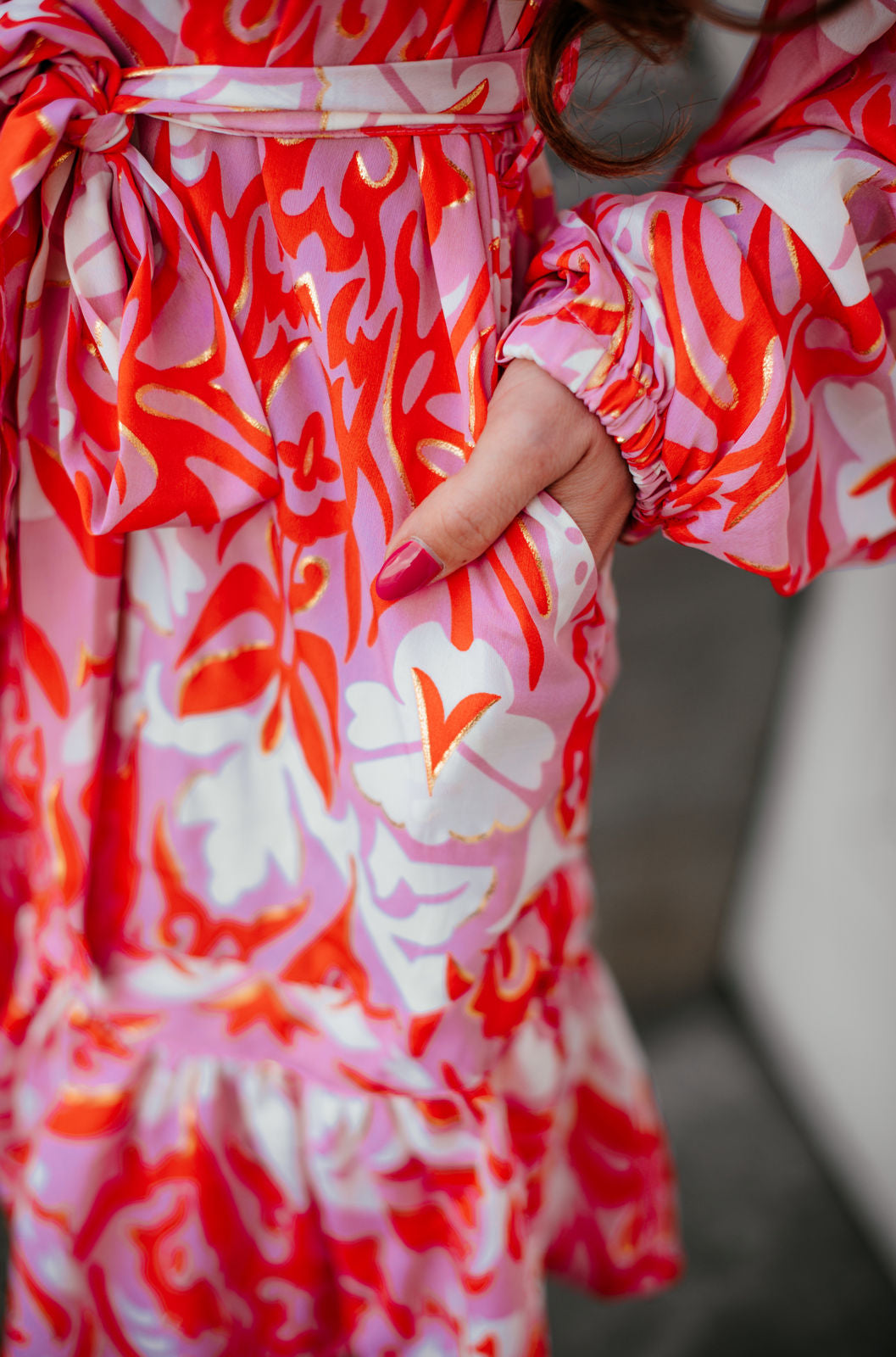 Kleid rot "ARIANNA"