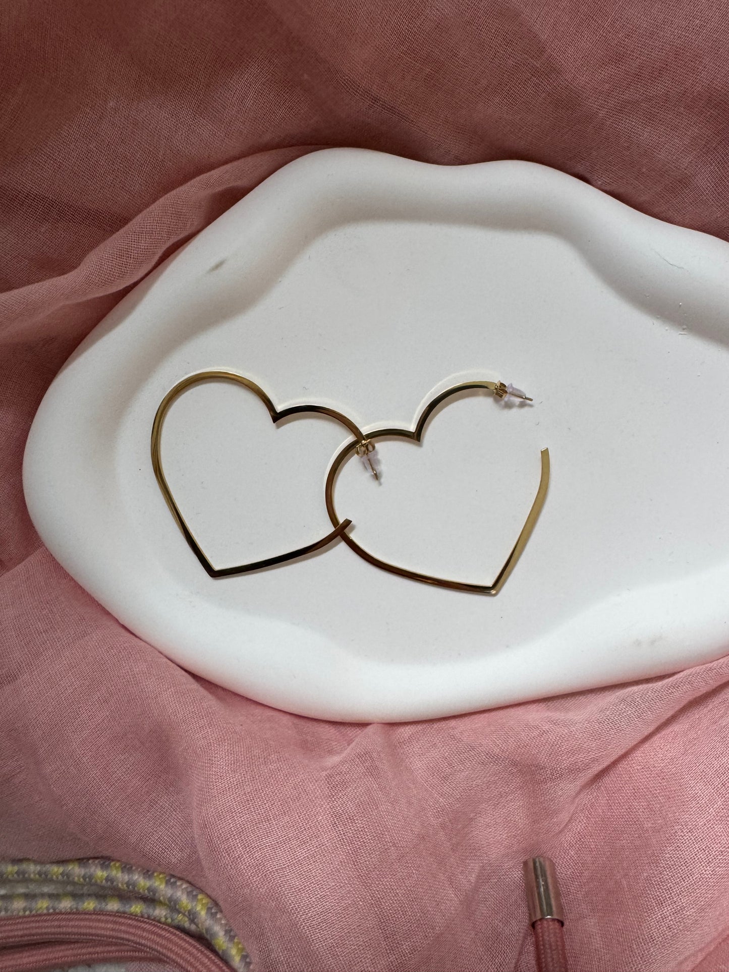 Ohrringe "CUORE D‘ ORO"