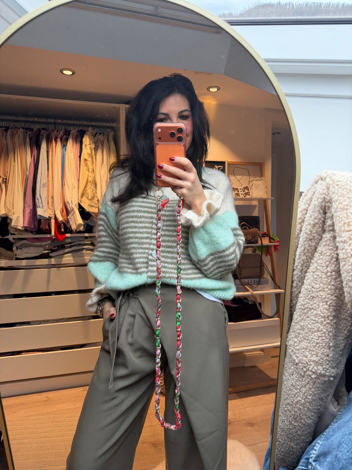 Cardigan "Sogno Verde"