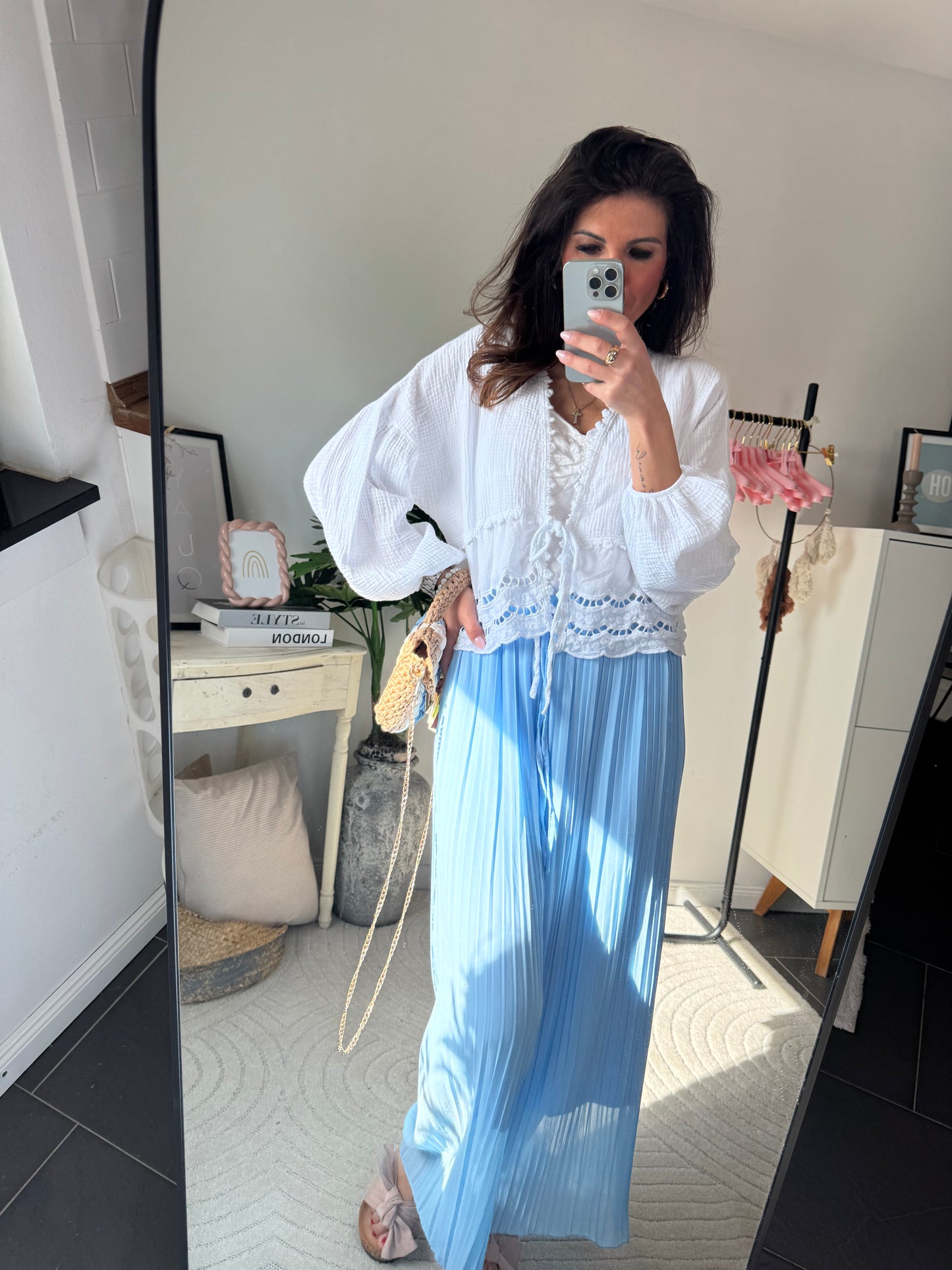 Bluse "CIELO & COTTONE"