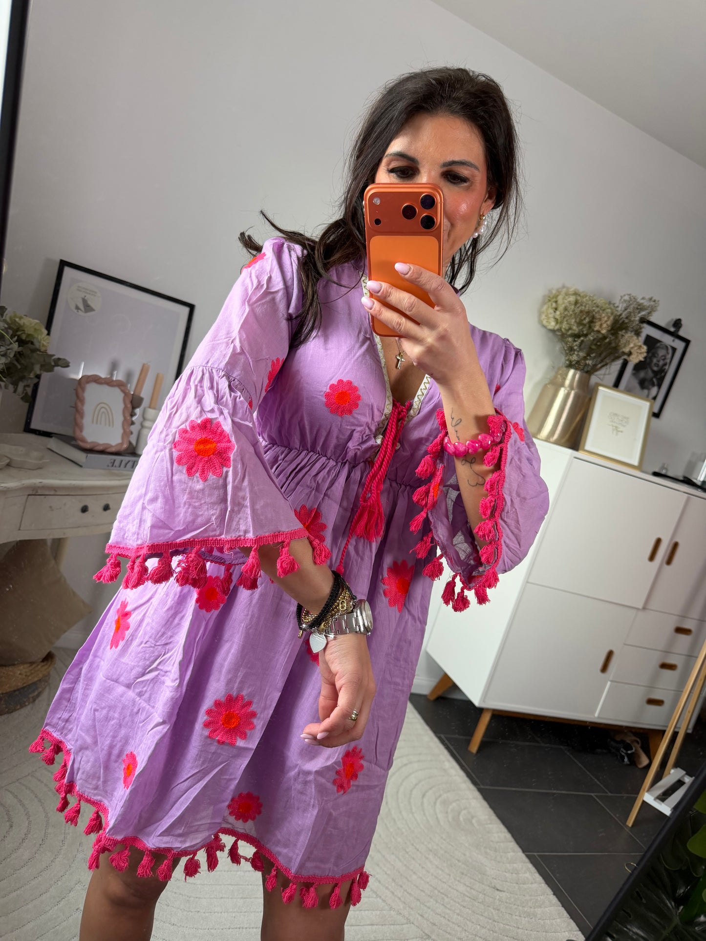 Kleid "Lila Bohemia"