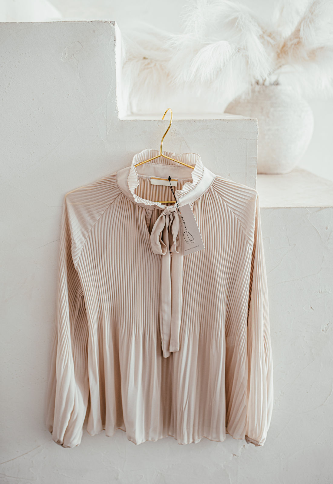 Plissebluse "GIULIA"