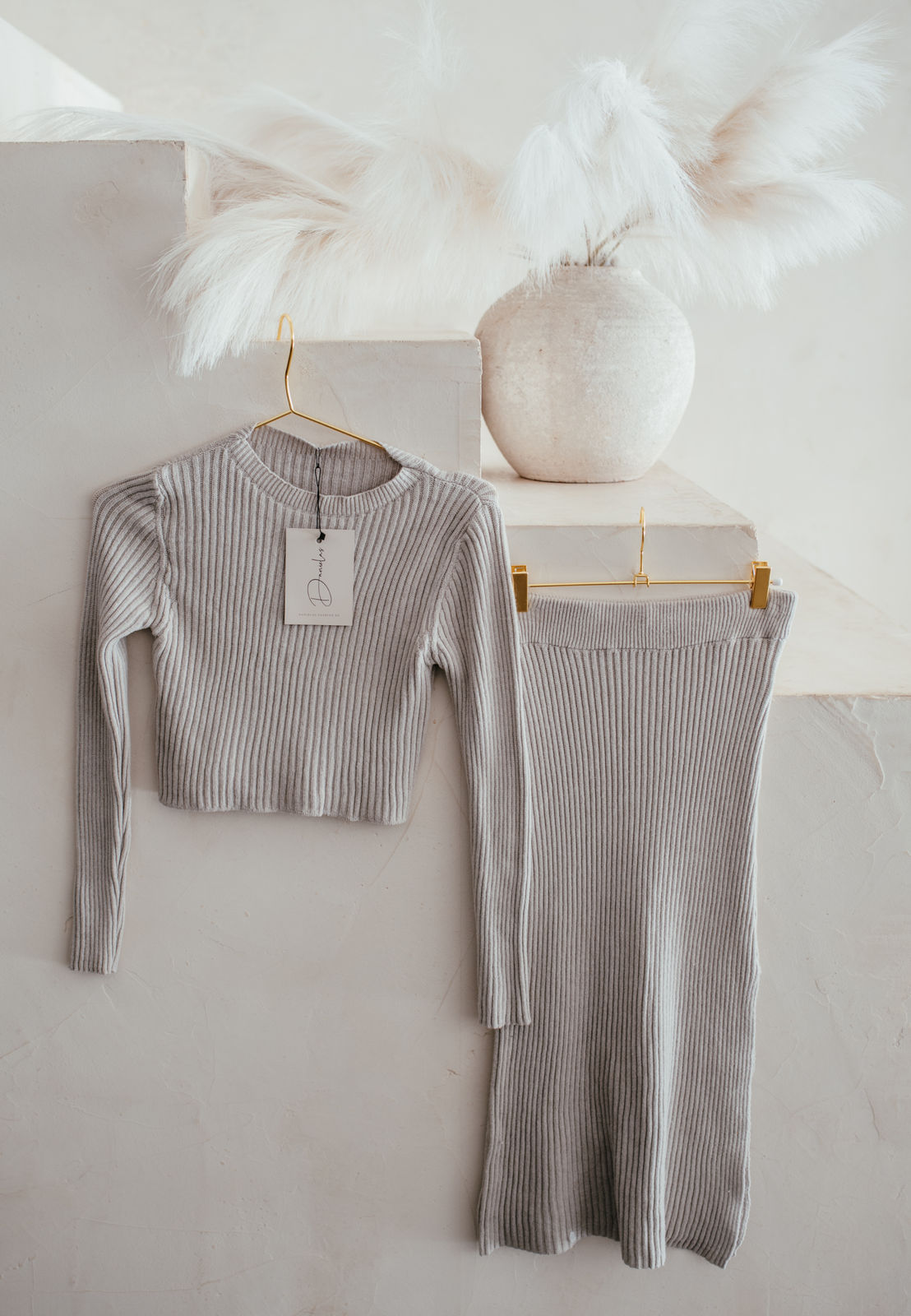 Zweitelier Strickset Ribbed "FABIA"