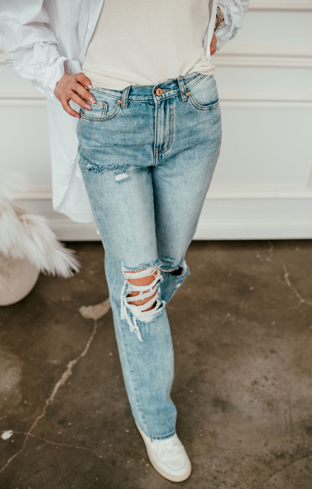 Jeans Destroyed "EVELINA"