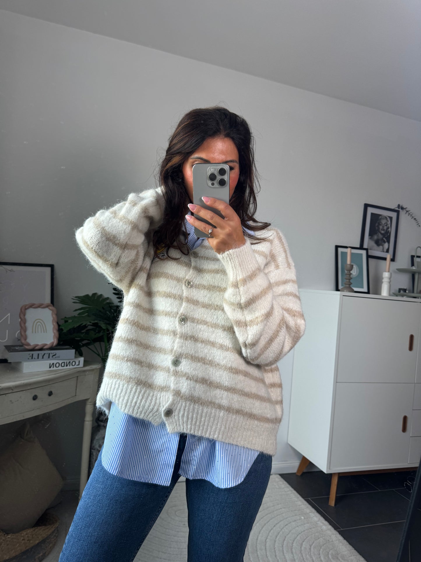Cardigan beige "Venezia"