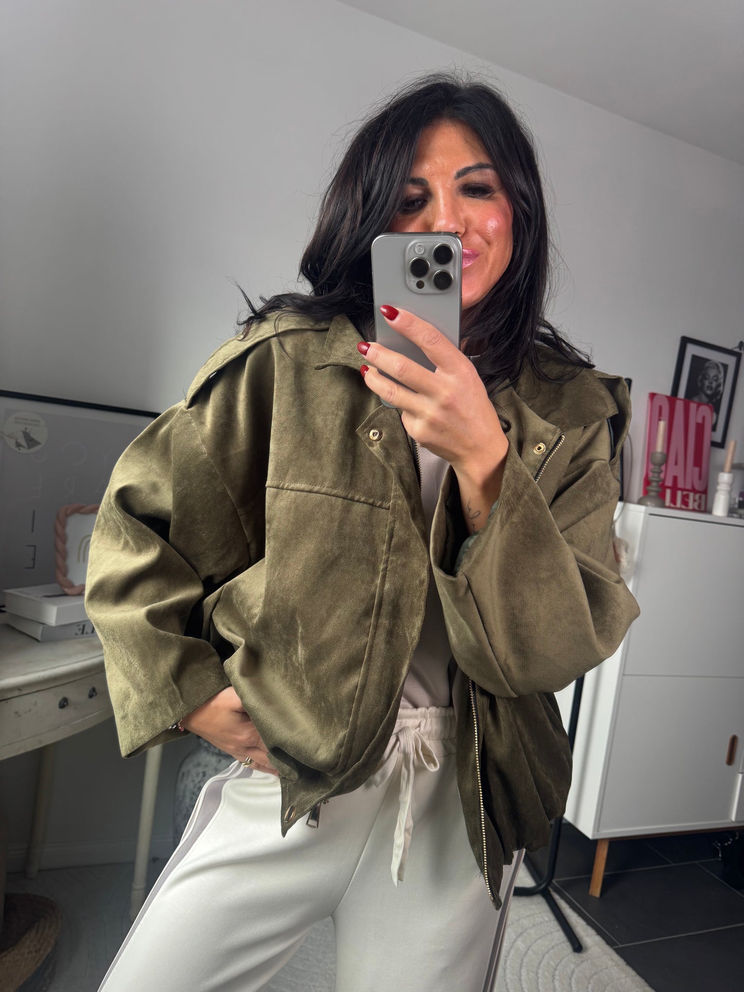 Jacke "Siena Suede Jacket"