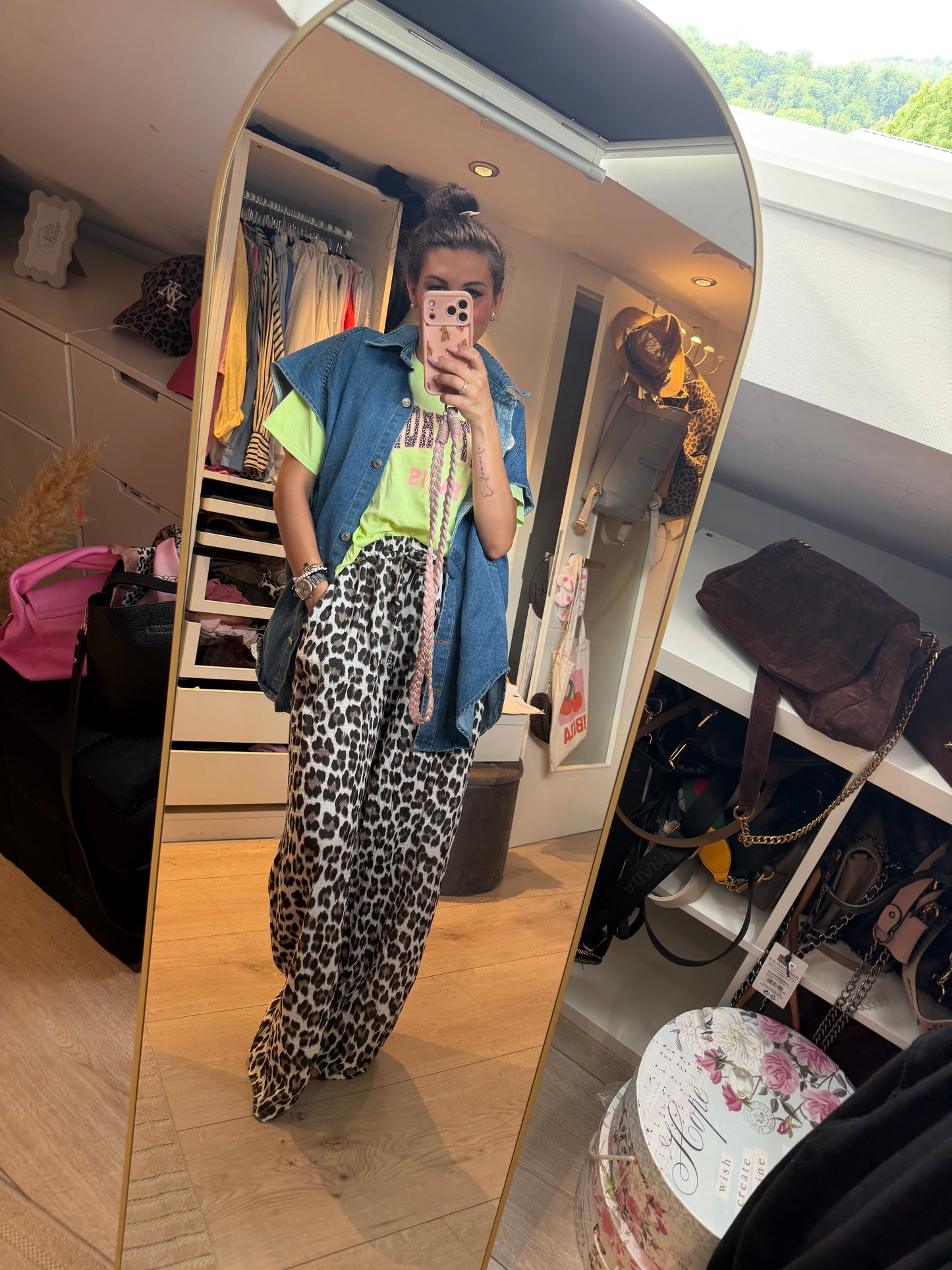 Musselinhose "Leo Lounge"