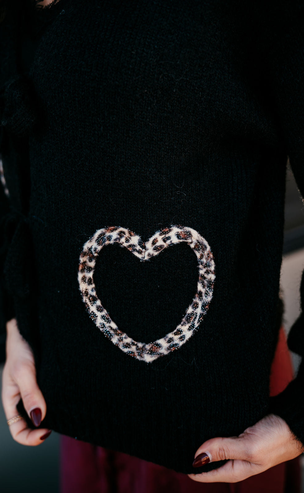 Cardigan "NERO"
