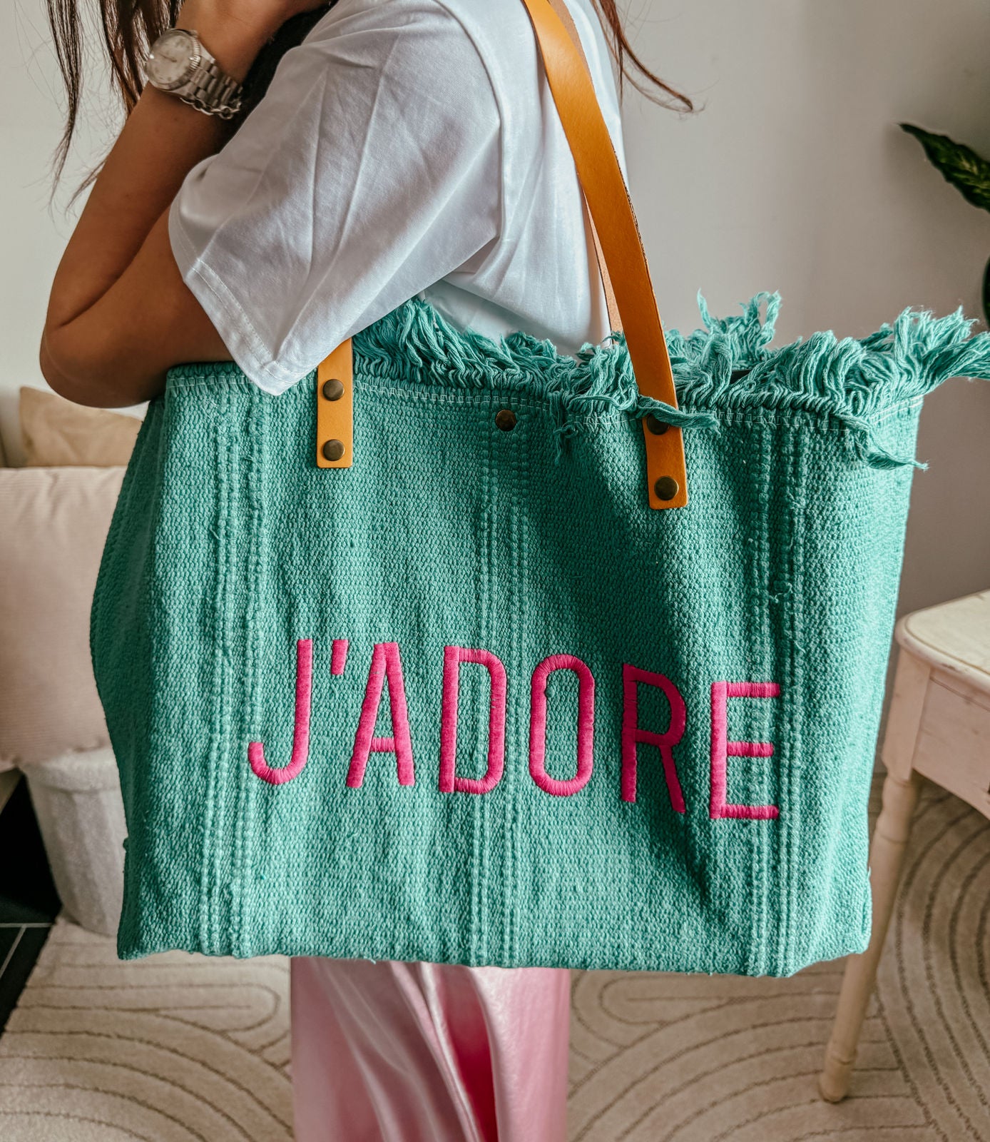 Tasche Canvas "J'ADORE"