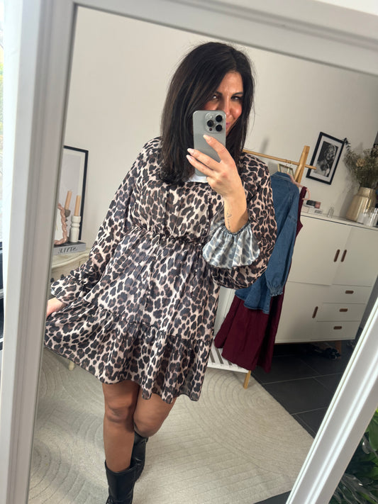 Kleid “Leopardato"