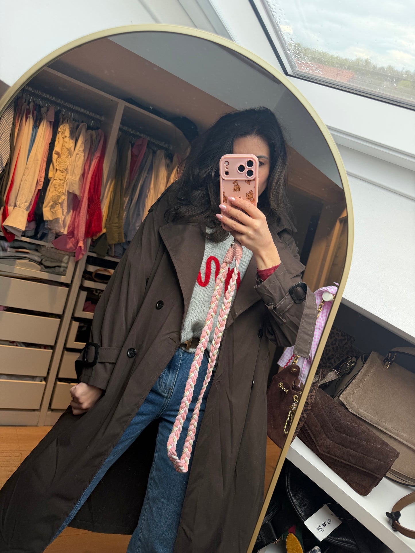 Trenchcoat "Classy Choco"