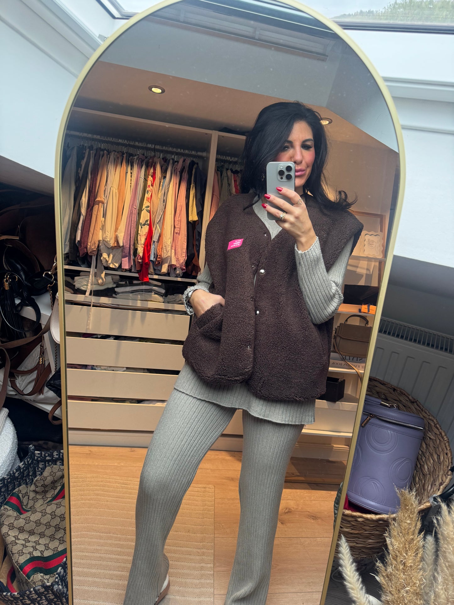 Weste "Marrone Coccola"