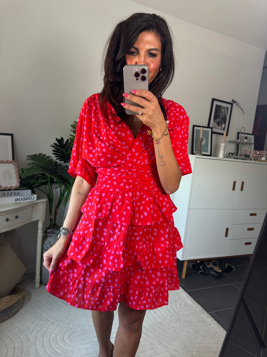 Kleid "Dolce Vita Rosso"