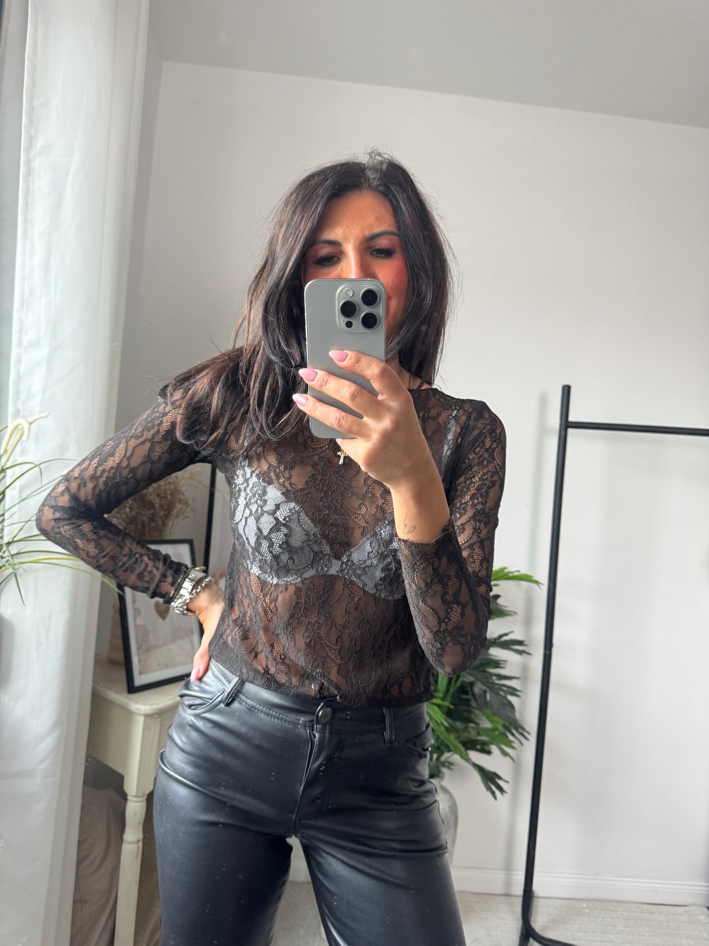 Longsleeve "Toscana Lace"