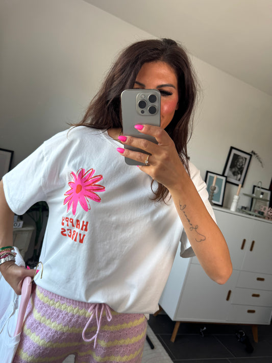 T-Shirt "Happy Vibes"