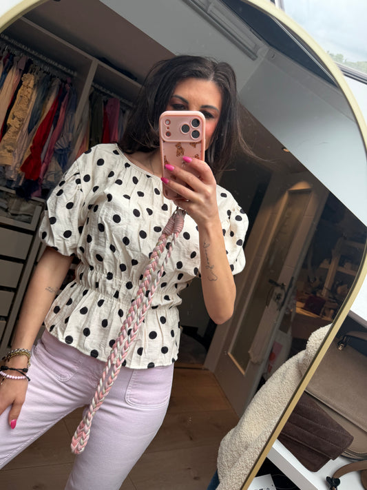 Bluse "Dolce Pois"