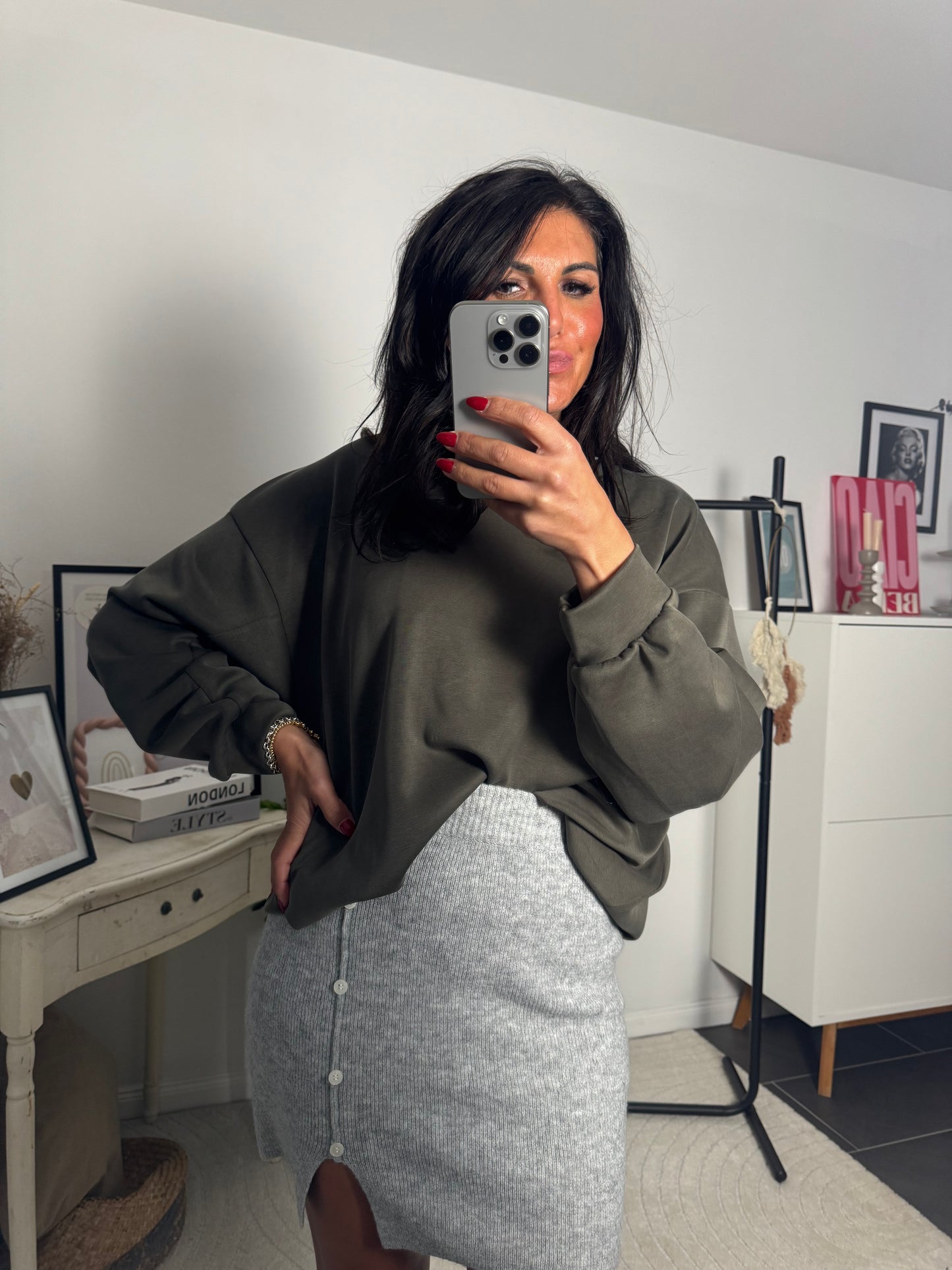 Pullover "Cozy Khaki Sweater"