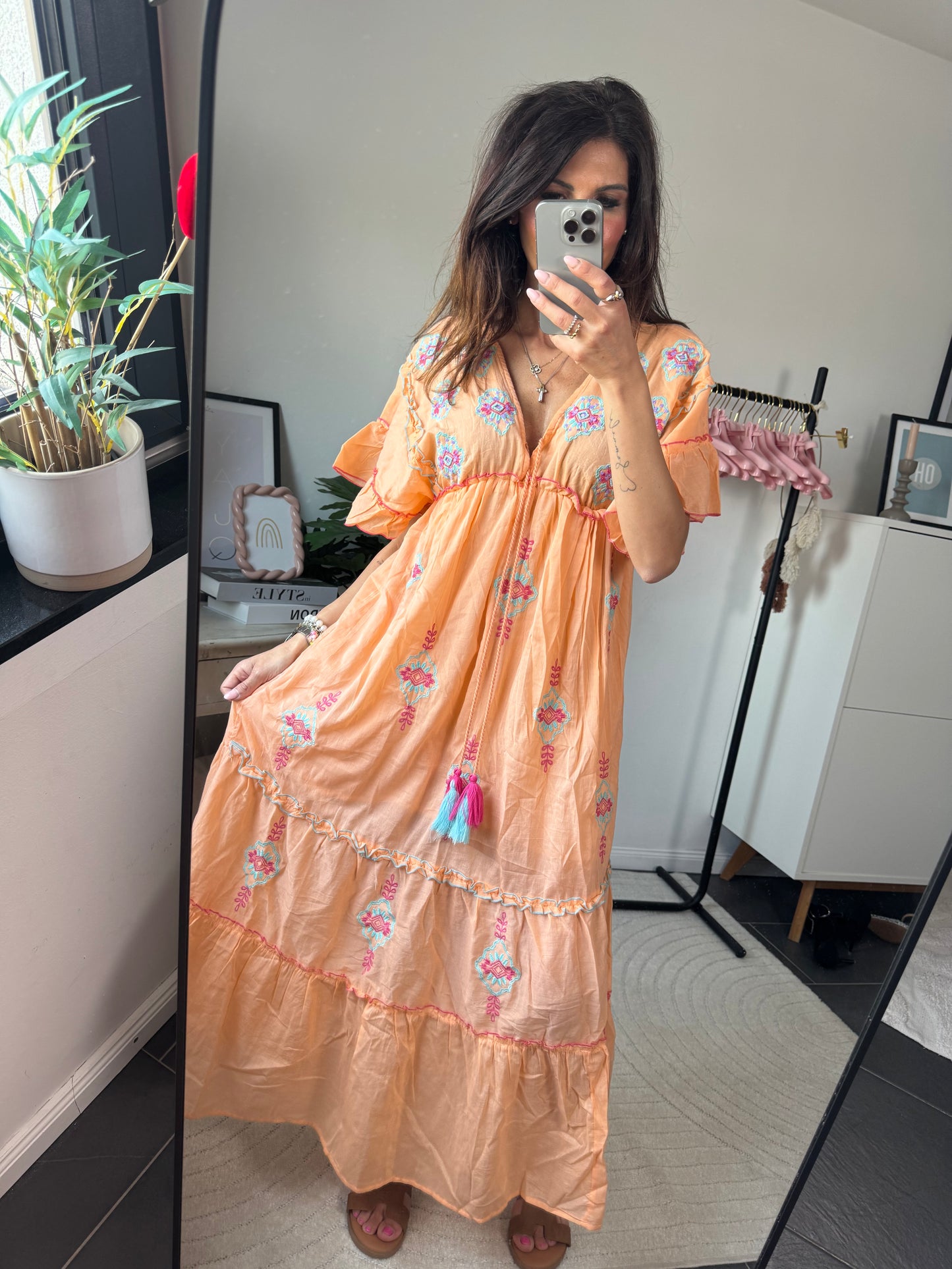 Kleid lang "FORMENTERA"