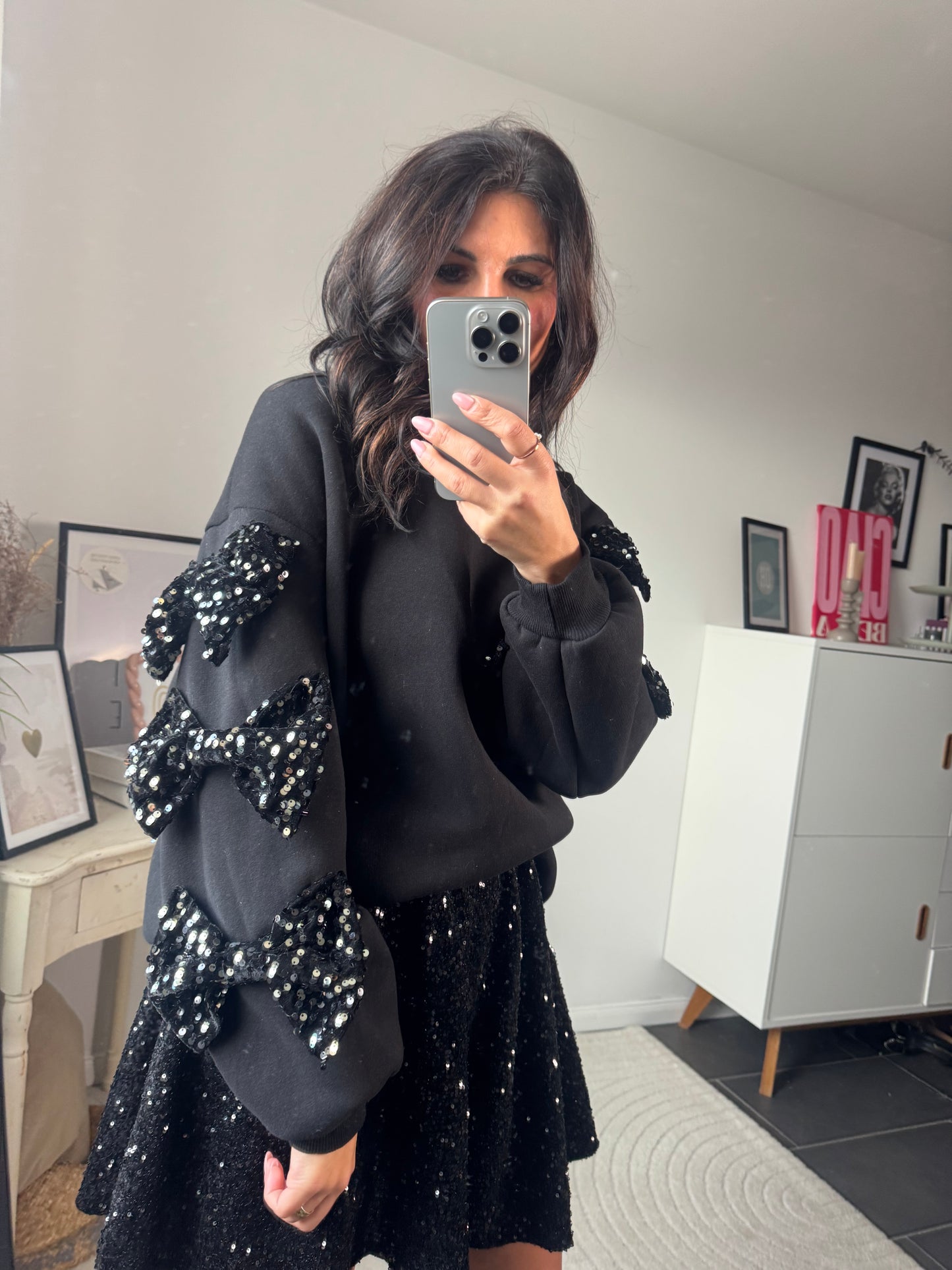 Pullover "Maglia Bow Glam"