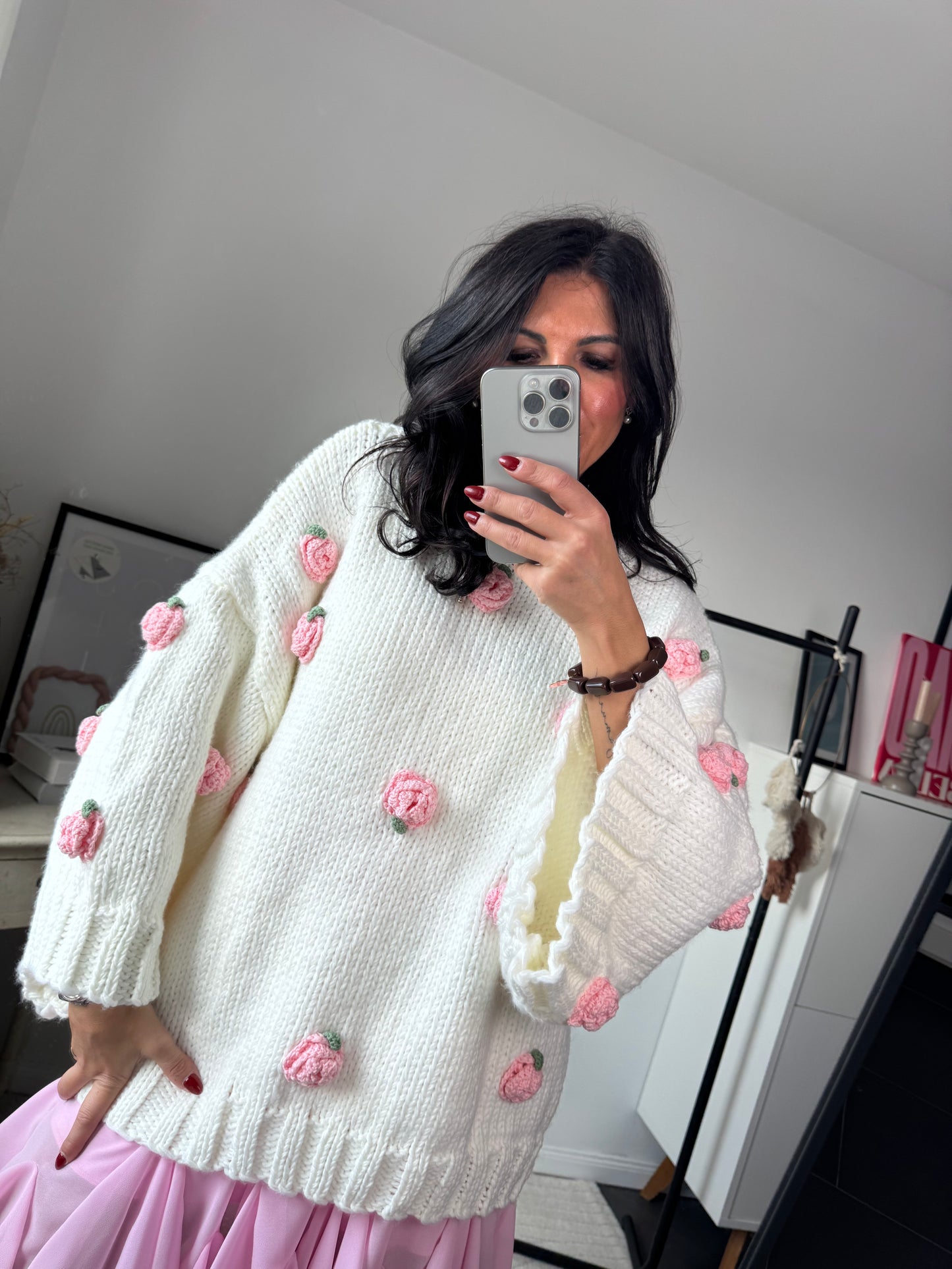 Pullover "Rosa Bloom"
