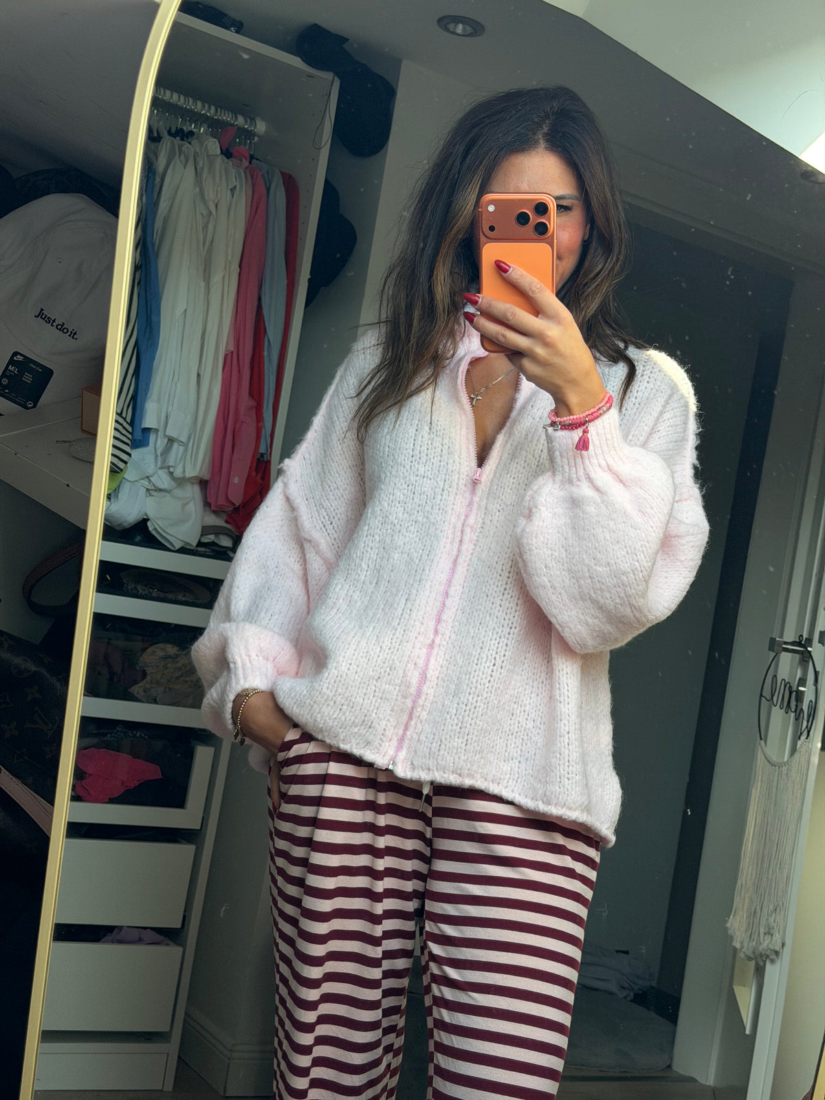 Cardigan "Dolce Rosa"