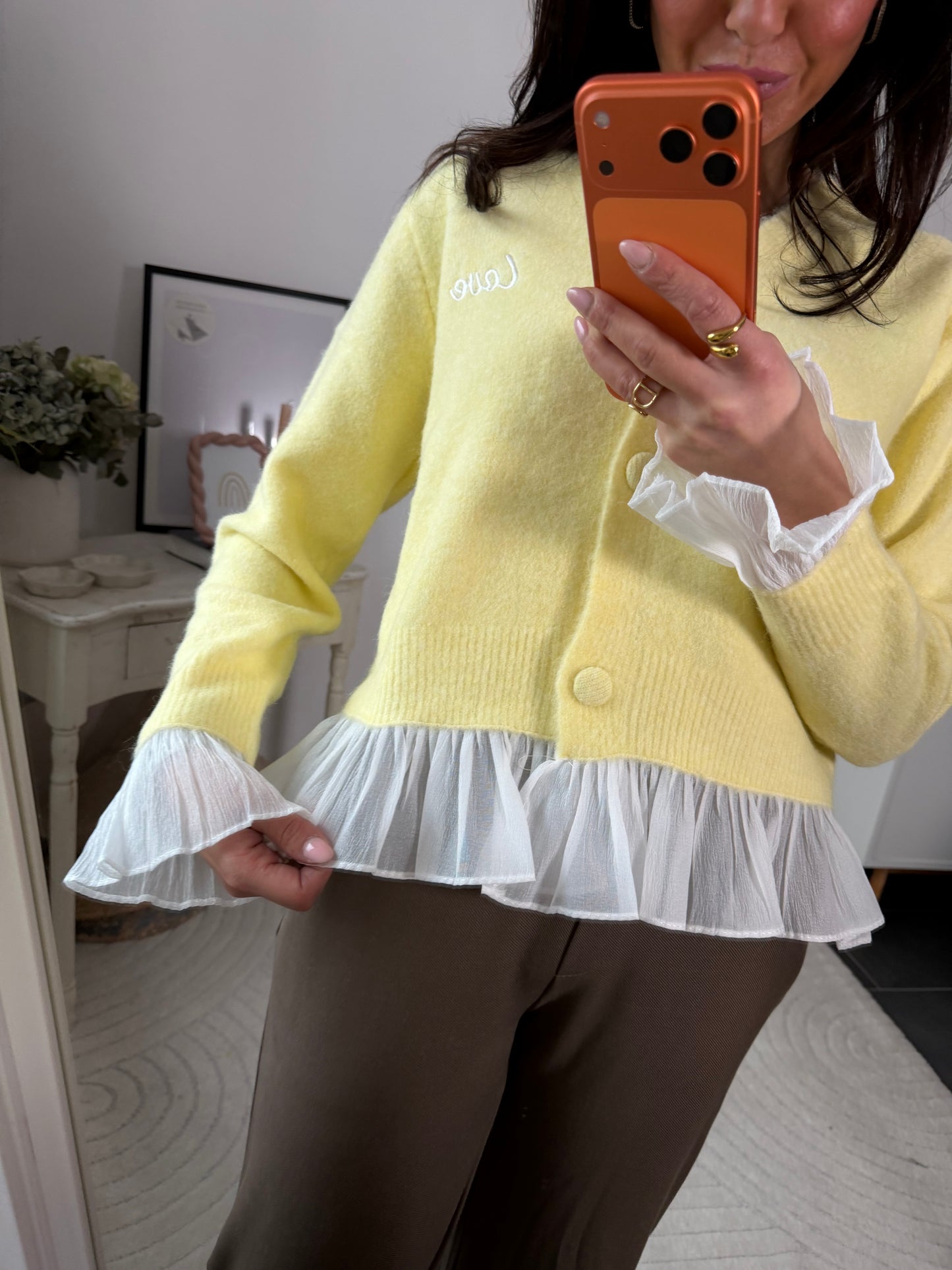 Cardigan "Sole di Milano"