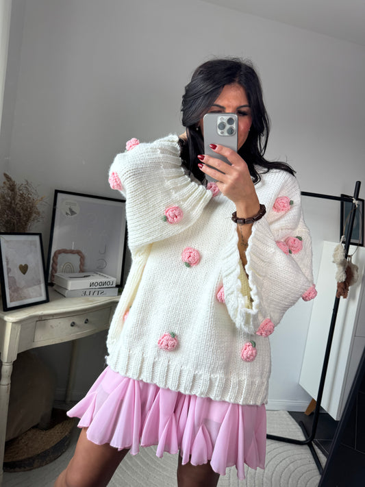 Pullover "Rosa Bloom"