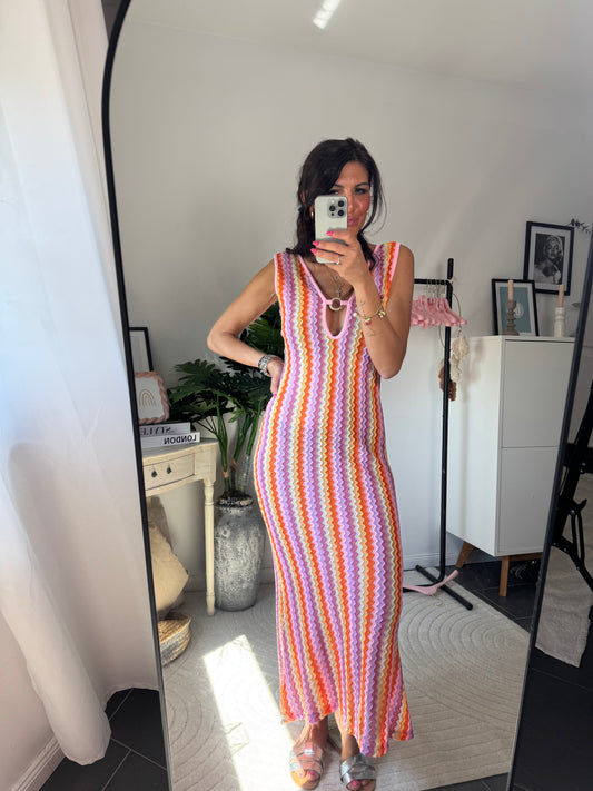 Kleid Häckeloptik "Riccione"