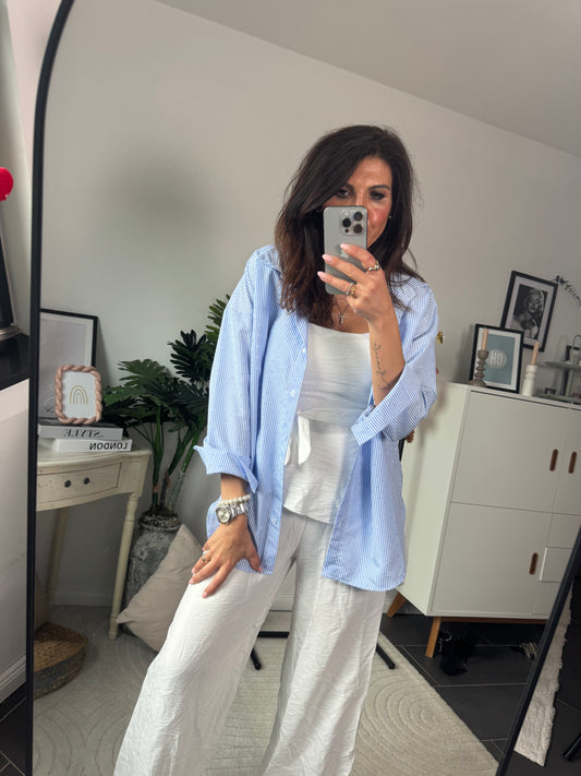 Bluse "AZZURRA BRILLANTINA"