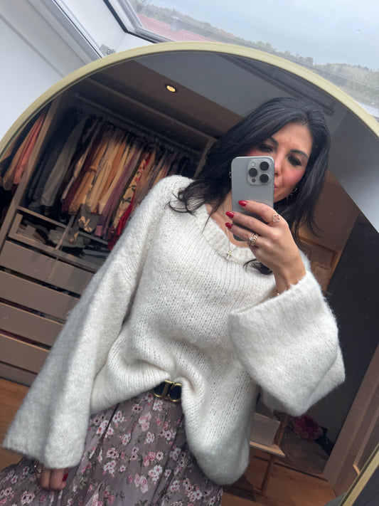 Pullover "Sogno Crema "