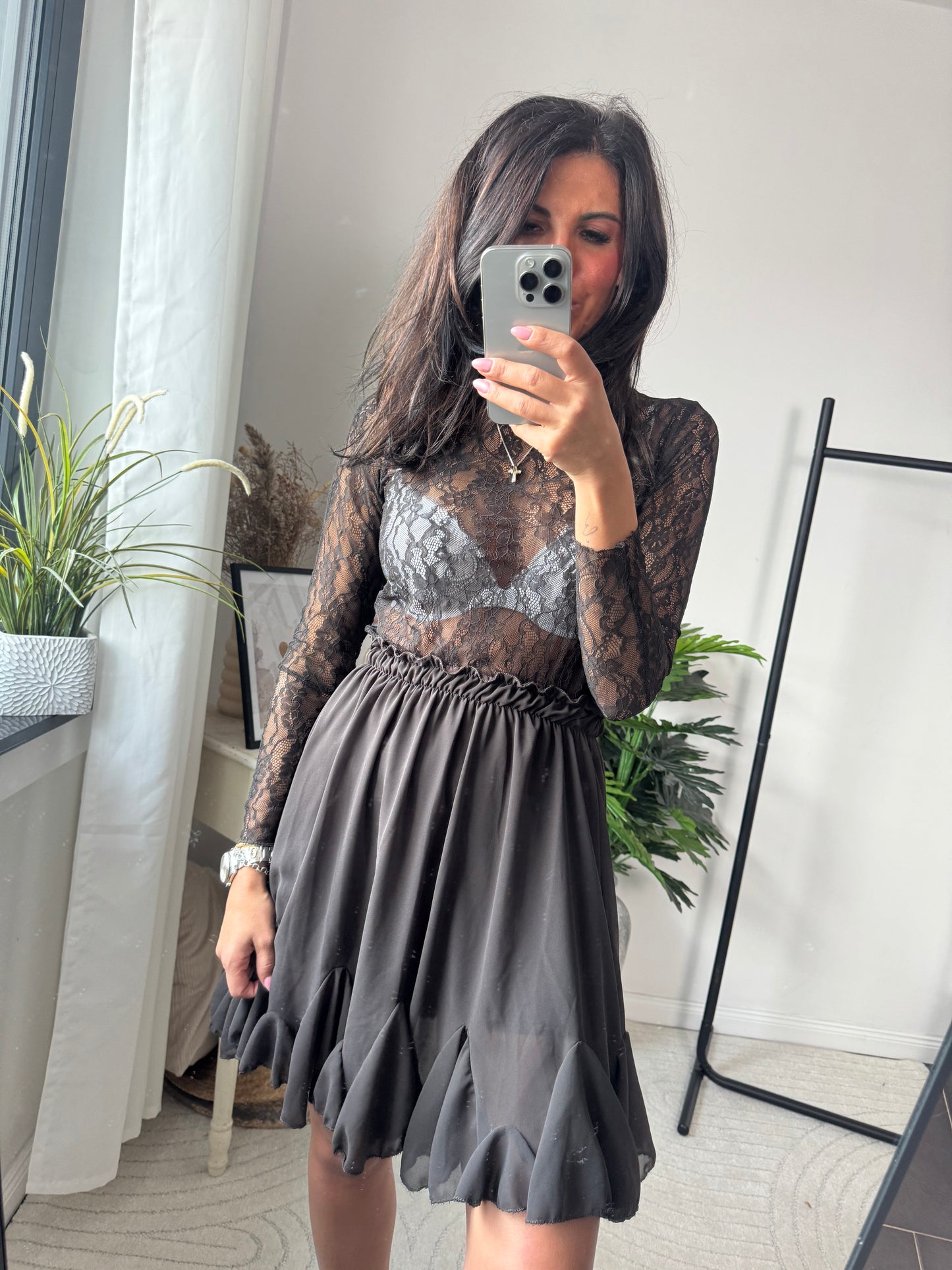 Longsleeve "Toscana Lace"