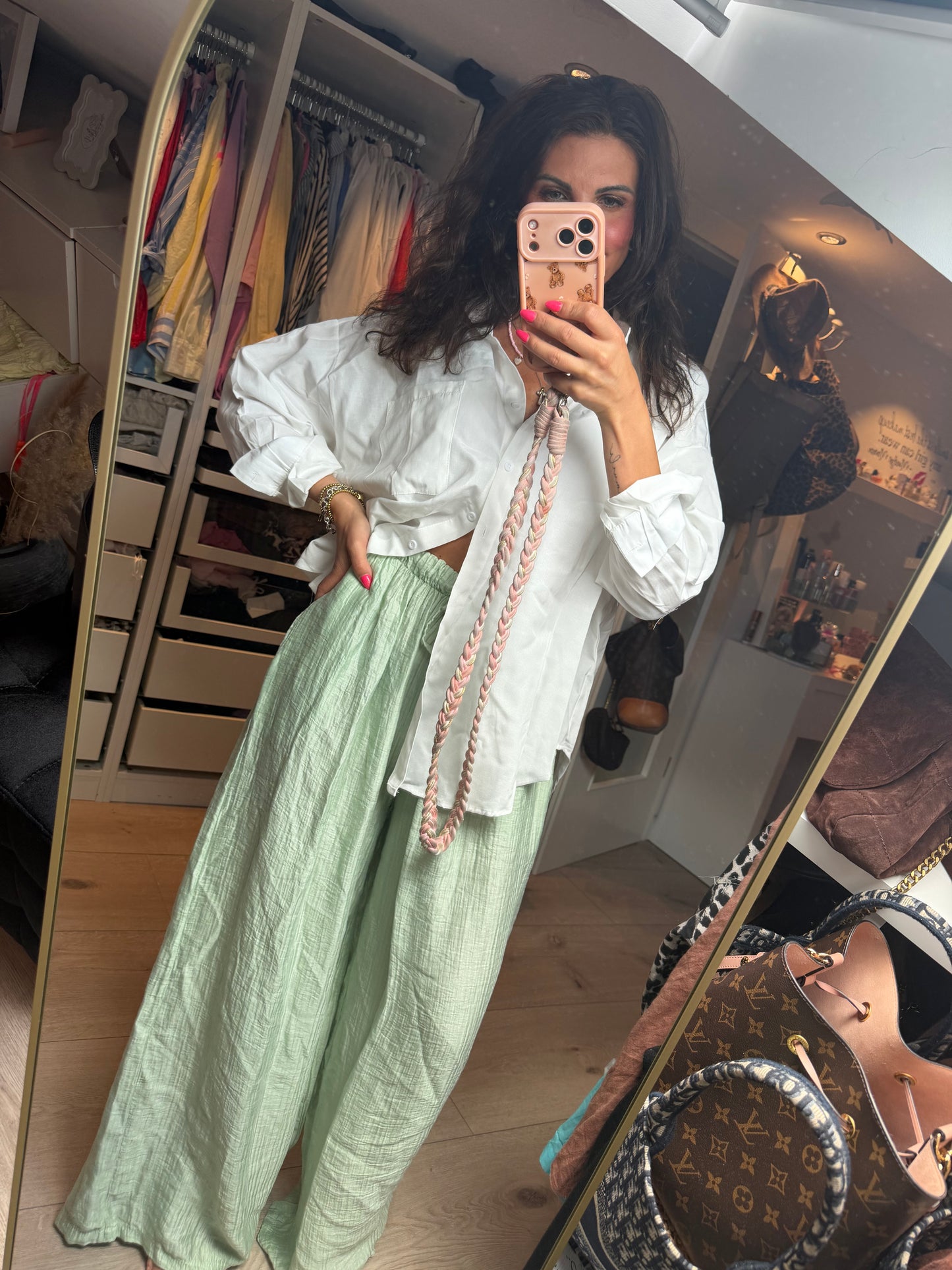Hose "Menta Palazzo"